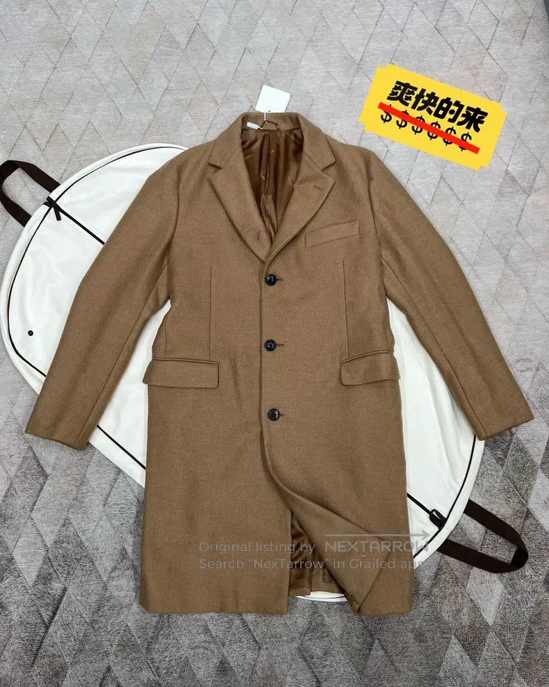 Hermes Hermes Autumn-Winter Camel Hair Coat Size US L / EU 52-54 / 3 - 1 Thumbnail