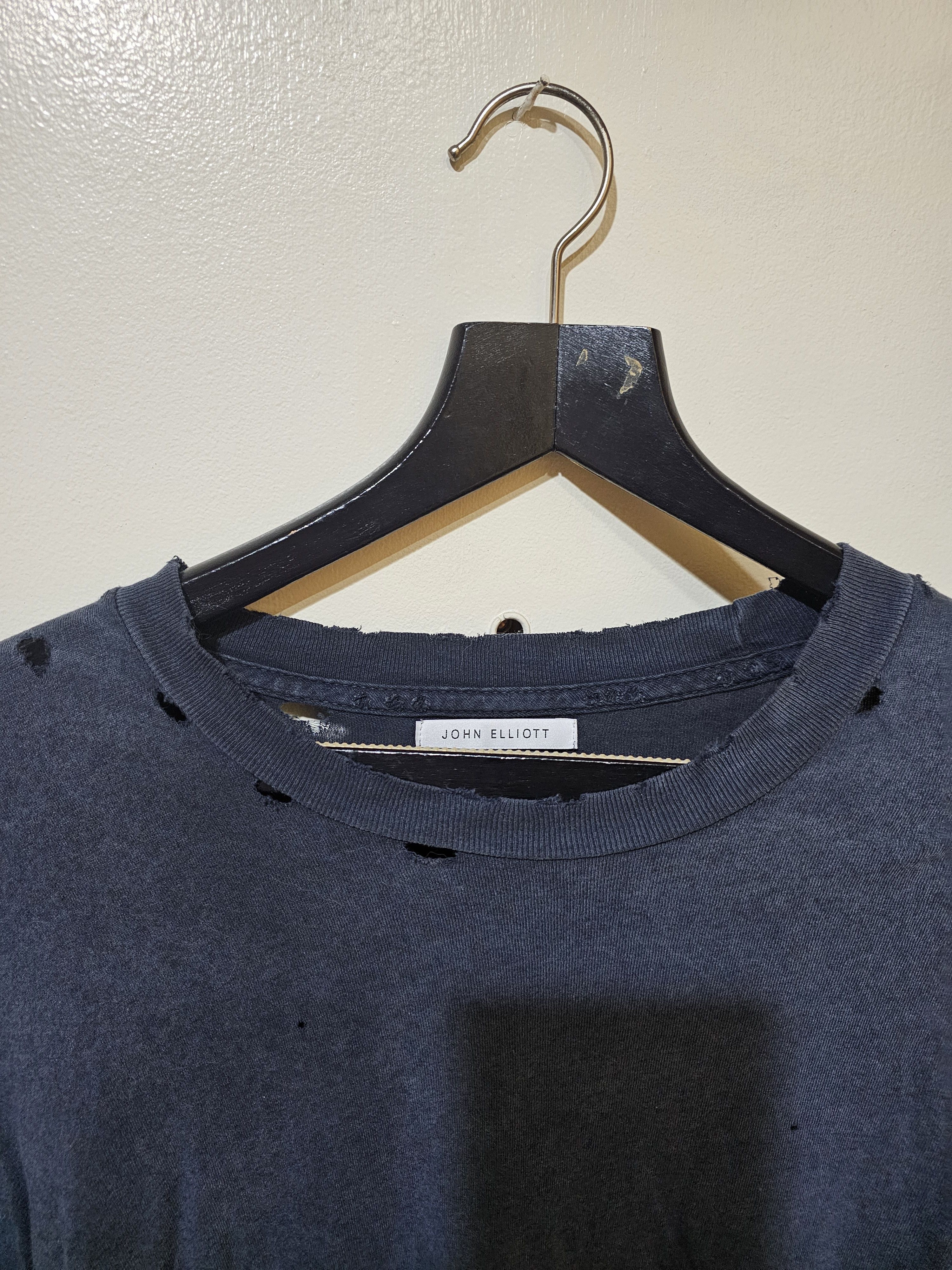 John Elliott John Elliott distressed LS shirt Size US M / EU 48-50 / 2 - 4 Thumbnail