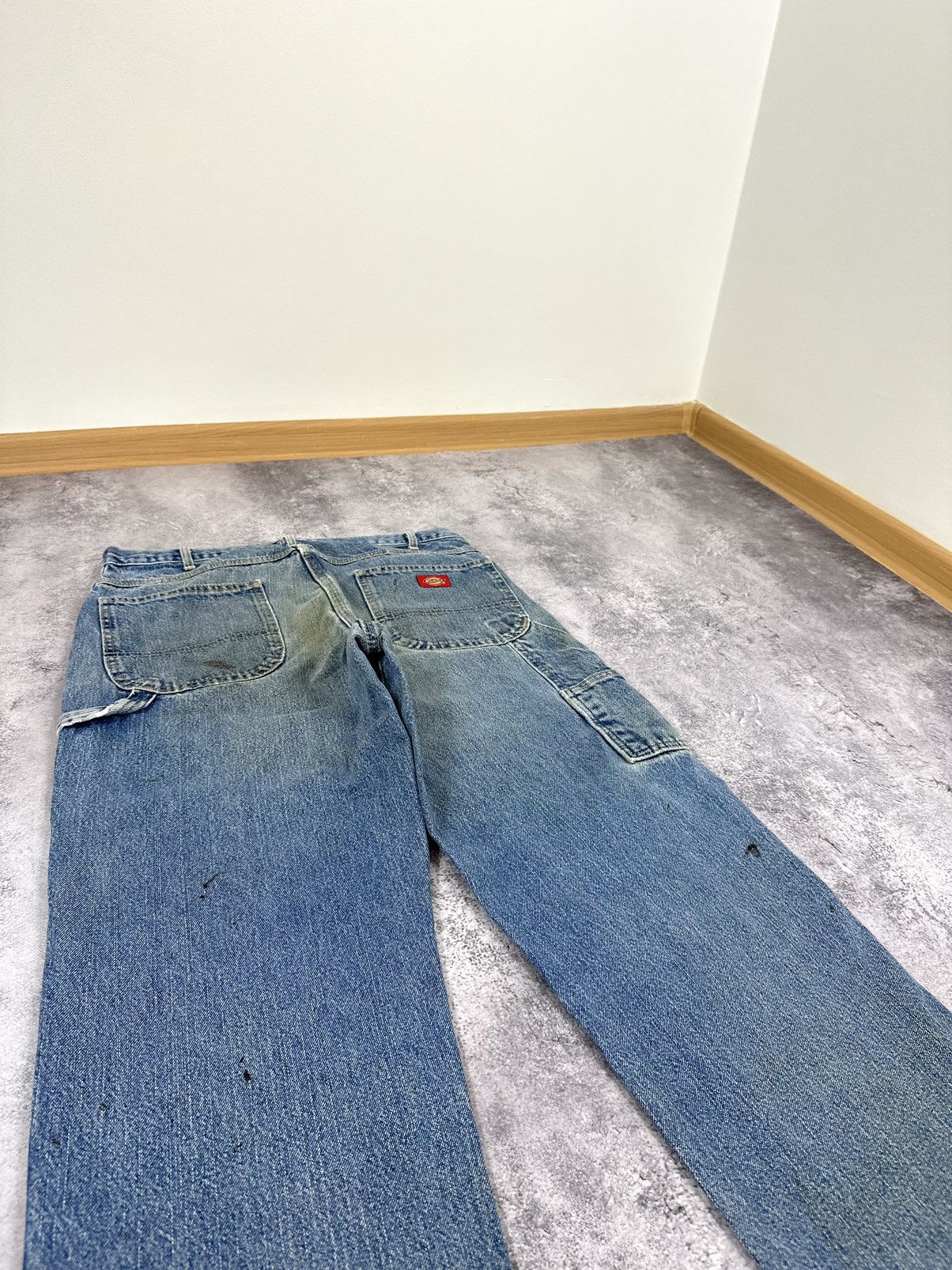 Dickies Vintage Dickies Stone Washed Carpenter USA Baggy Work Pants Size US 36 / EU 52 - 5 Thumbnail