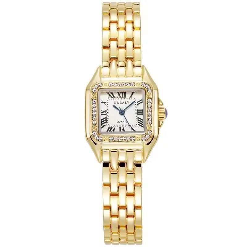 Other Retro Women's Square Watches Gold Size ONE SIZE - 1 Thumbnail