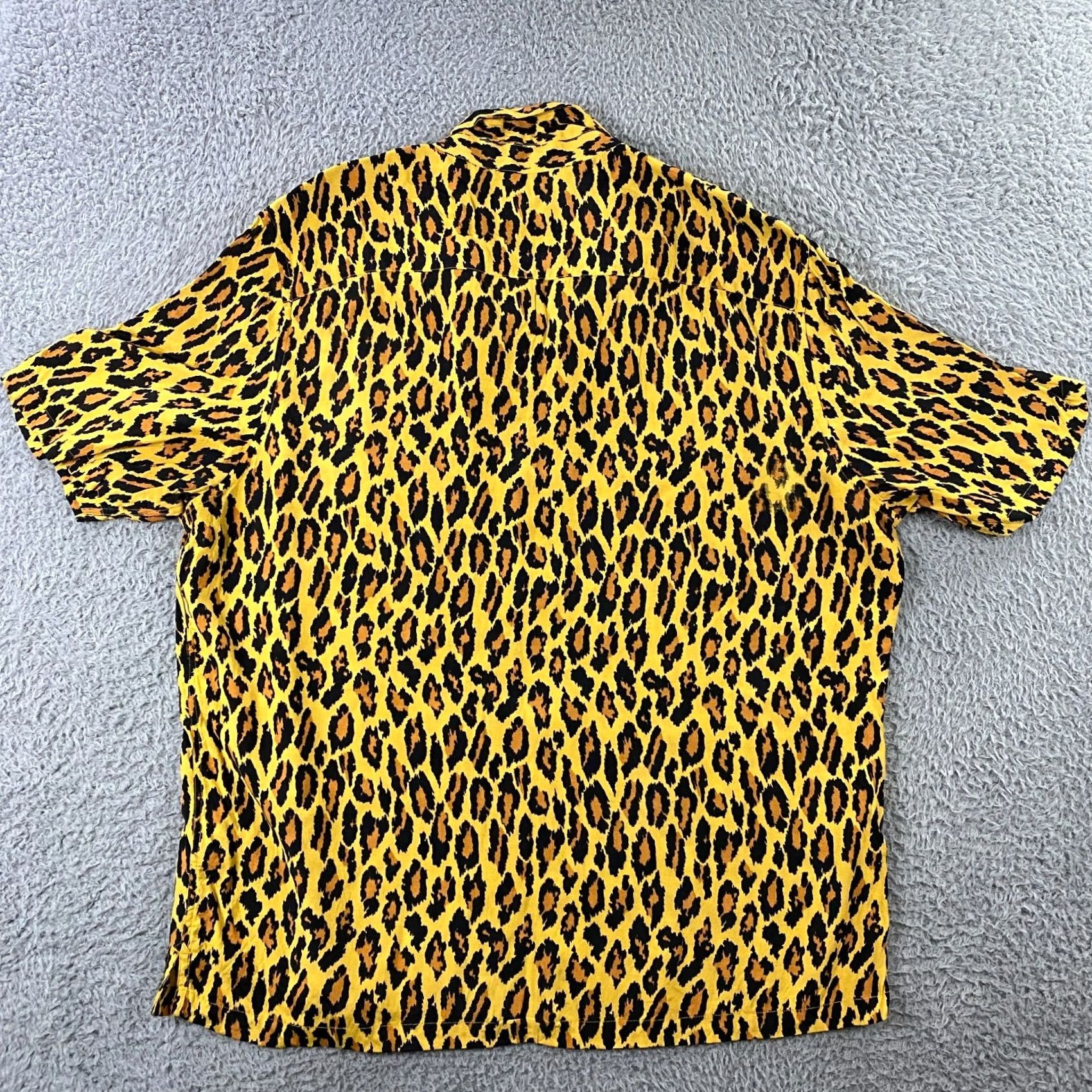 Allsaints AllSaints Catamere SS Shirt L Men Multicolor Button-Up Collared Short Sleeve Retro Graphic Print Casual Party/Travel 90s Theme Womens/Mens? Size US L / EU 52-54 / 3 - 4 Thumbnail