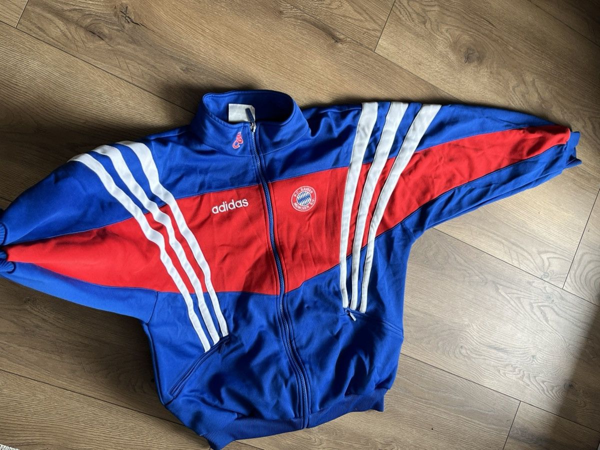 Adidas × Vintage 1994 Bayern Munich adidas Track Jacket Size US L / EU 52-54 / 3 - 13 Thumbnail