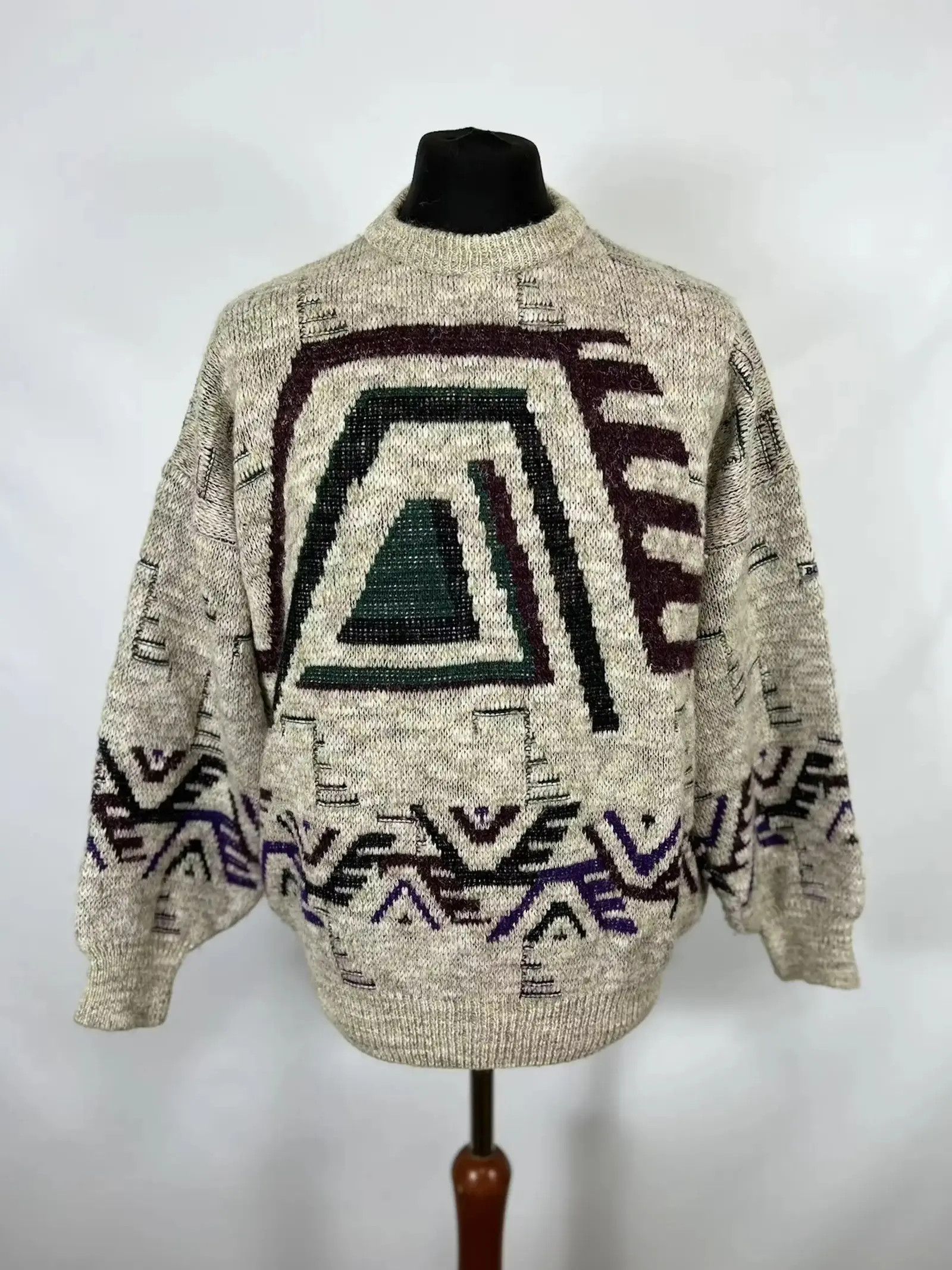 Hugo Boss × Vintage Vintage Hugo Boss 90’s knit sweater Size US XL / EU 56 / 4 - 1 Thumbnail