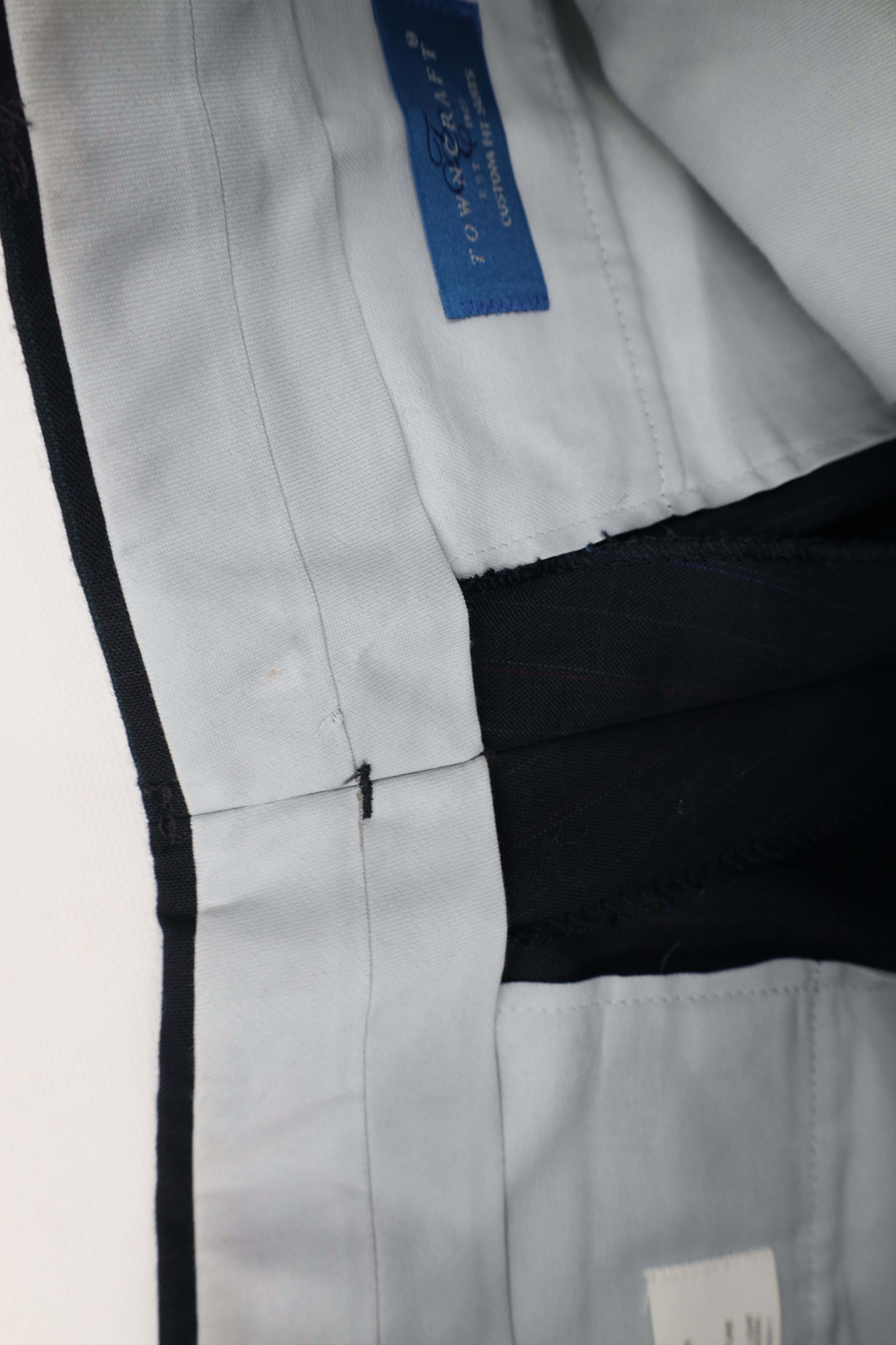 Vintage Vintage 70s Streetwear Knit Striped Wide Leg Chino Pants USA Size US 32 / EU 48 - 6 Thumbnail