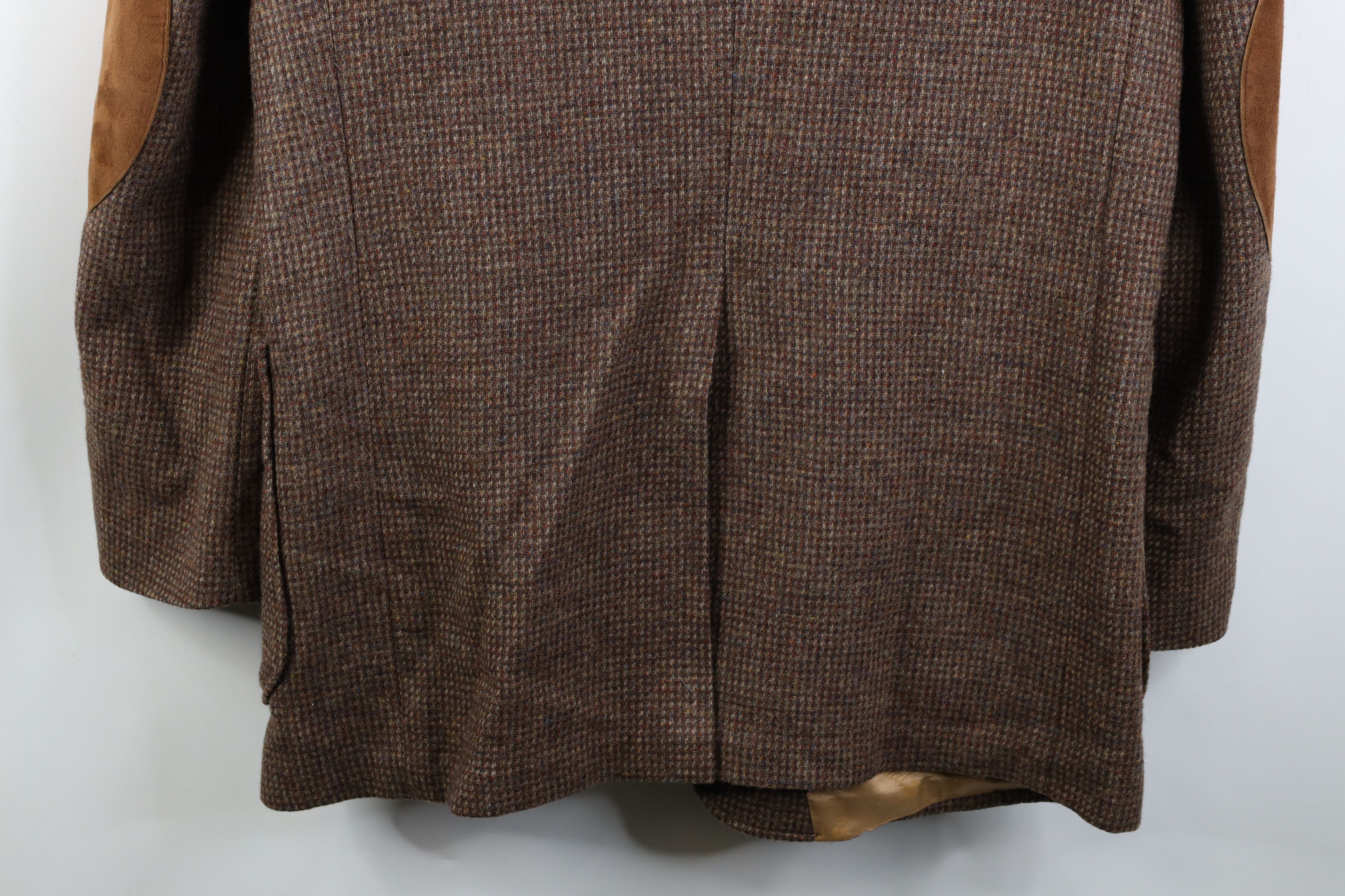 Vintage Vintage 70s Suede Elbow Patch Suit Coat Blazer Jacket USA Size US XXL / EU 58 / 5 - 15 Thumbnail