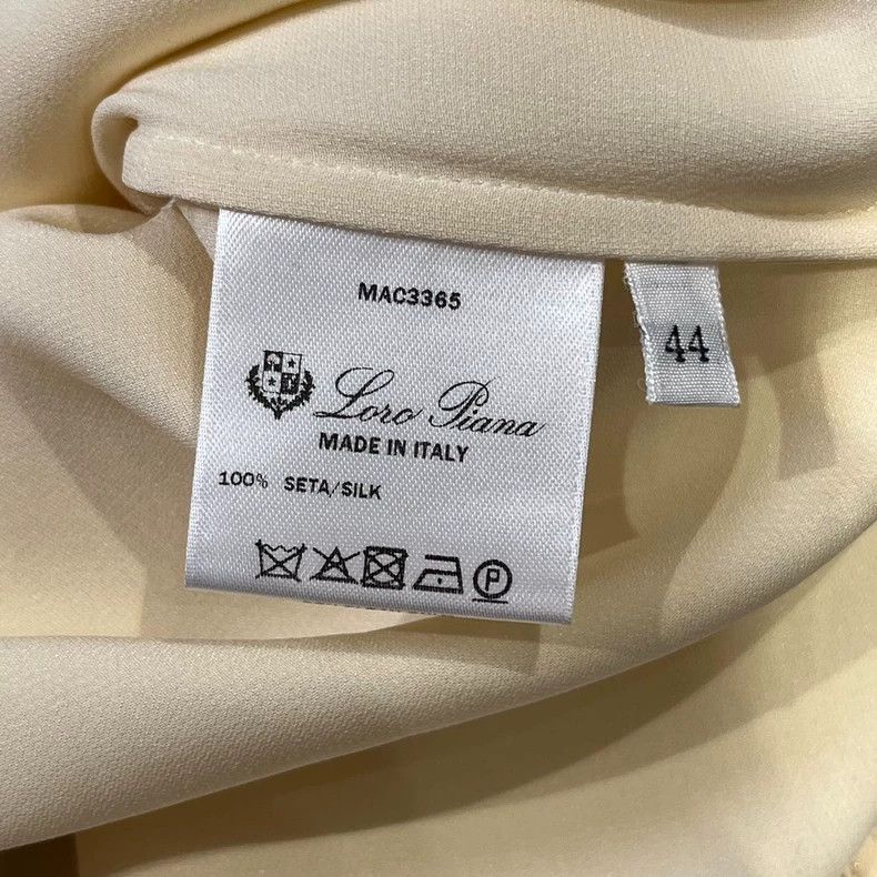 Loro Piana LORO PIANA Silk sleeveless top Size M / US 6-8 / IT 42-44 - 4 Thumbnail