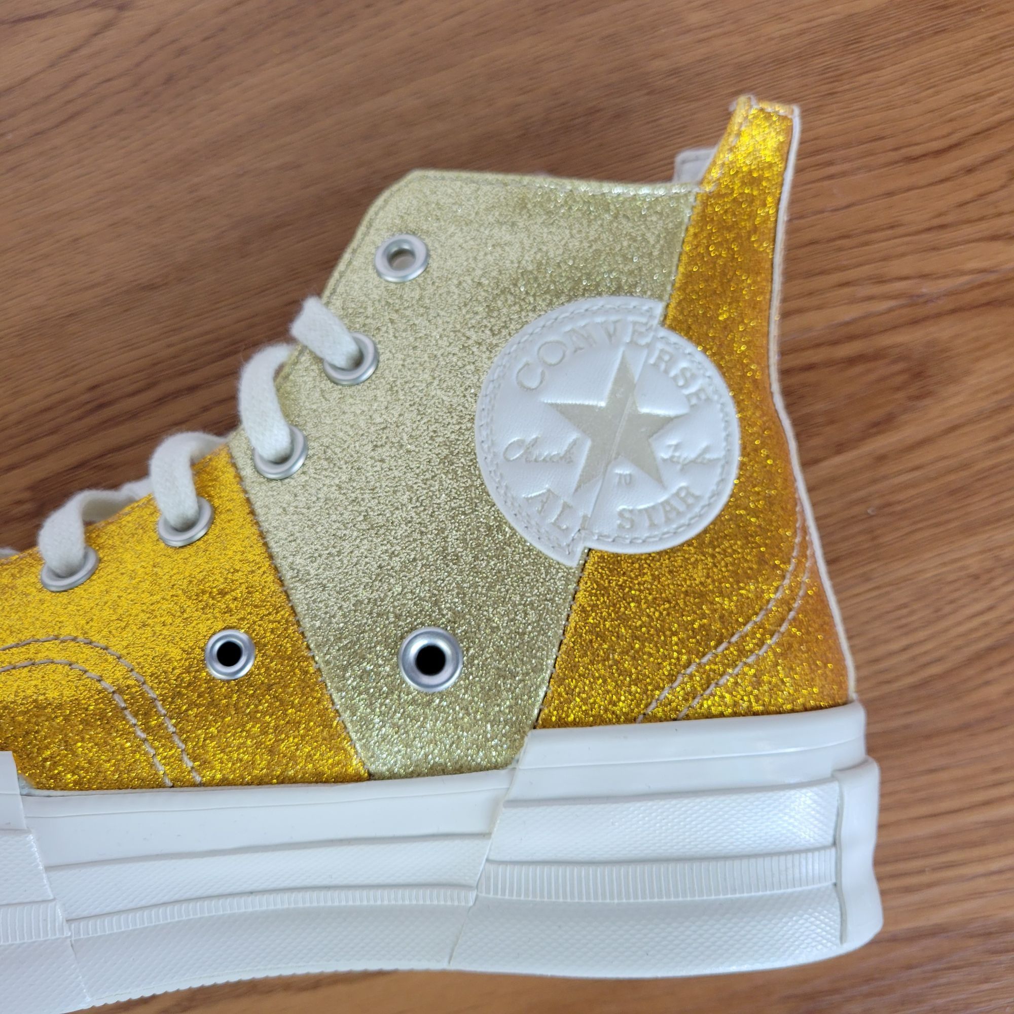 Converse ⭐Converse Chuck 70 Plus Glitter Hi Size 6 Men's Shoes Sneake Size US 6 / EU 39 - 5 Thumbnail