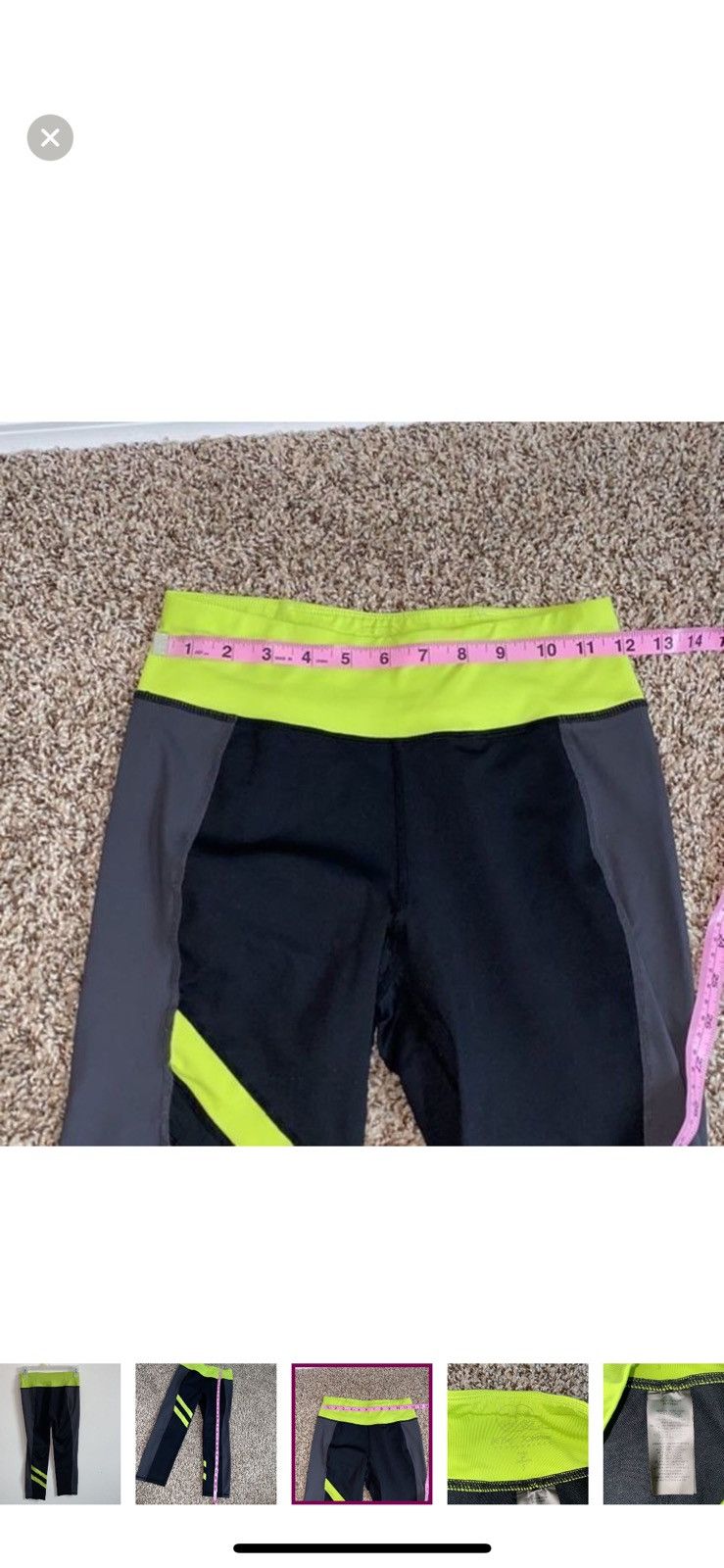 Betsey Johnson Betsey Johnson small performance leggings Size 27" / US 4 / IT 40 - 6 Thumbnail
