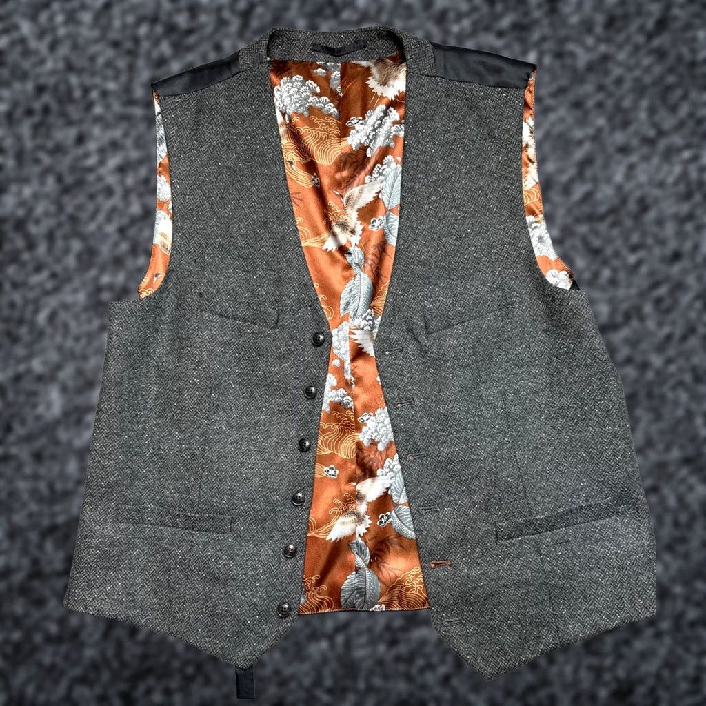 NEXT NEXT Vest Wool blend Gray Mens size 42in Waist 42in Suit Vest 3 Piece Contemporary Size US XS / EU 42 / 0 - 1 Thumbnail