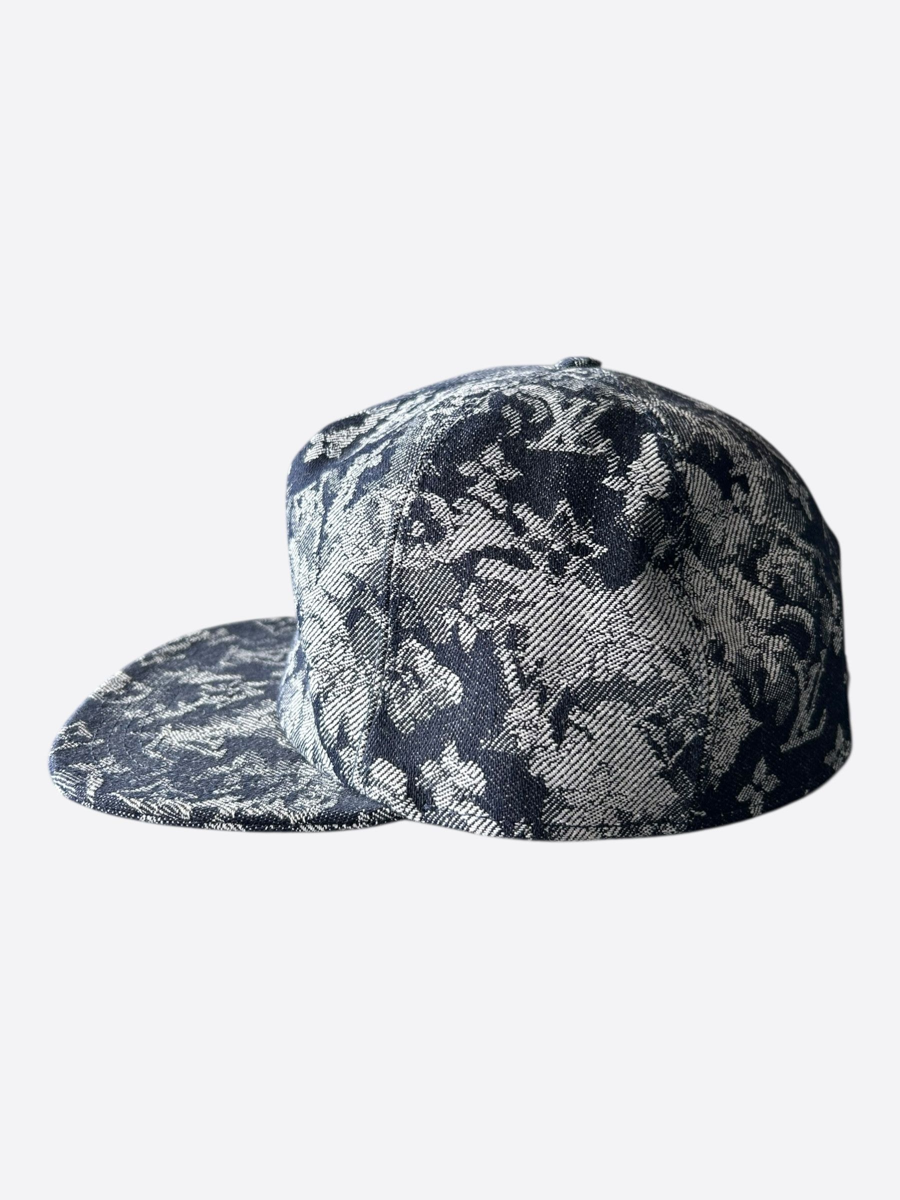 Louis Vuitton Louis Vuitton Blue Tapestry Hat Size ONE SIZE - 4 Thumbnail