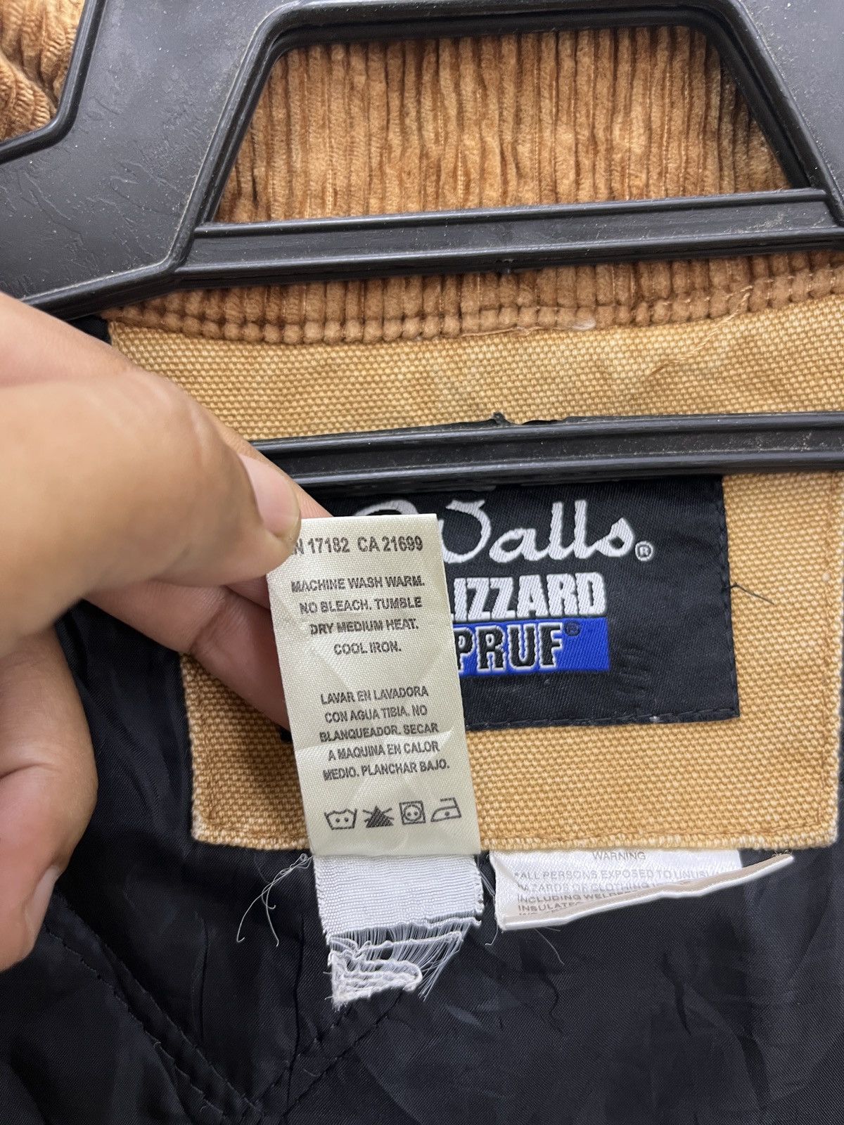 Vintage 🔥🔥🔥RARE VTG WALLS BLIZZARD PRUF CANVAS JACKET Size US XXL / EU 58 / 5 - 9 Thumbnail