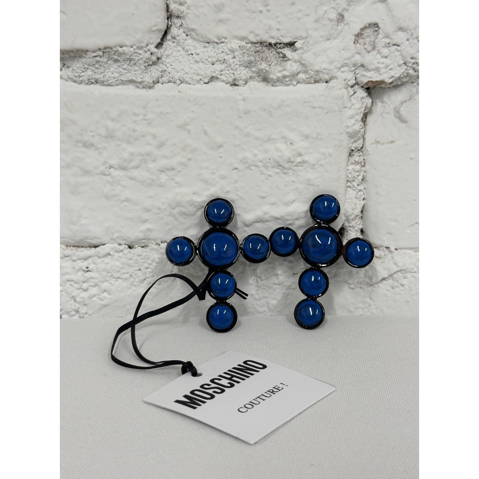 Moschino SS20 Moschino Couture Jeremy Scott Picasso Clip On Earrings Size ONE SIZE - 2 Thumbnail