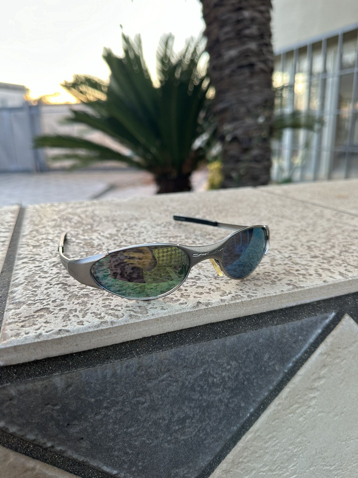 image of Oakley Sunglasses Grey Mod. 123, Men's