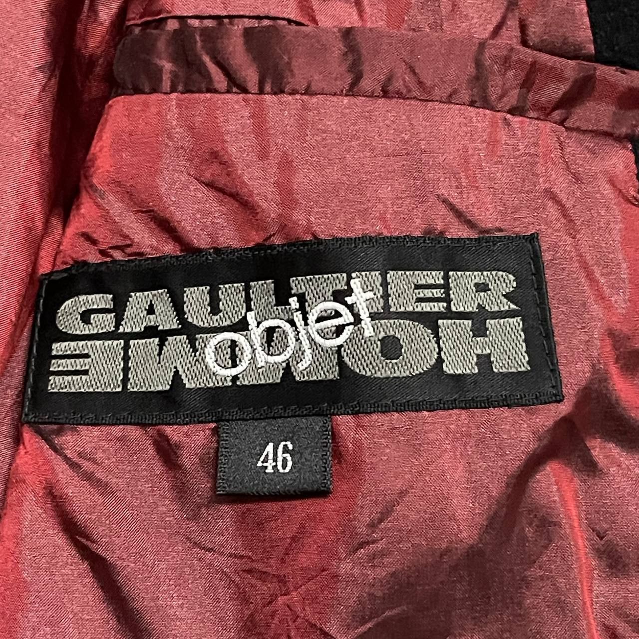 Gaultier Homme Objet Gaultier Homme Objet Wool Coat Double Breasted Size US M / EU 48-50 / 2 - 10 Thumbnail