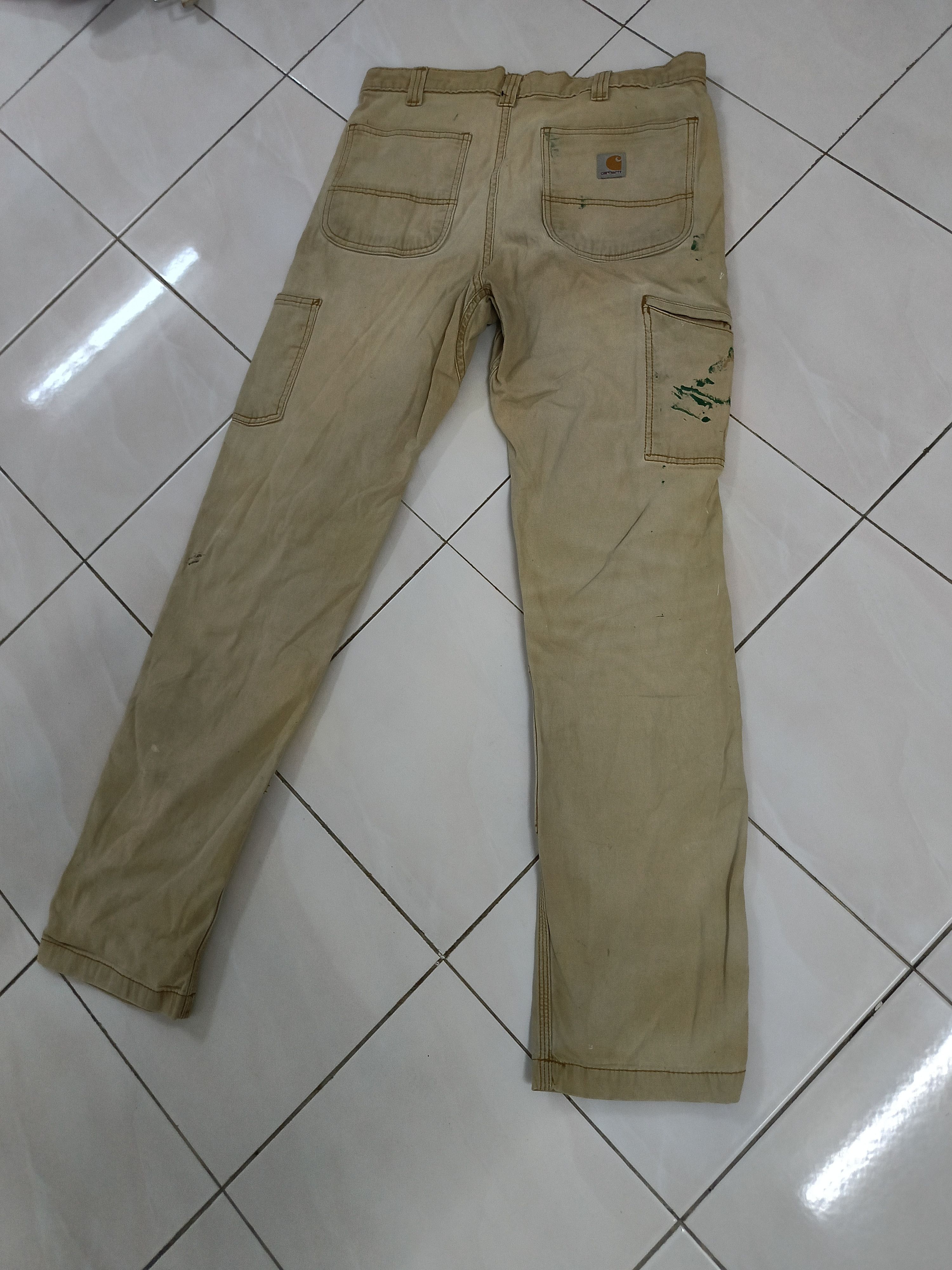 Beauty Beast × Carhartt Carhartt Double Knee Paint Splash Pants Size US 33 - 3 Thumbnail
