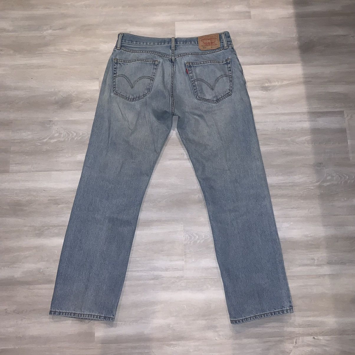 Levi's × Vintage Vintage Levi’s Straight Fit Denim Size US 30 / EU 46 - 4 Thumbnail