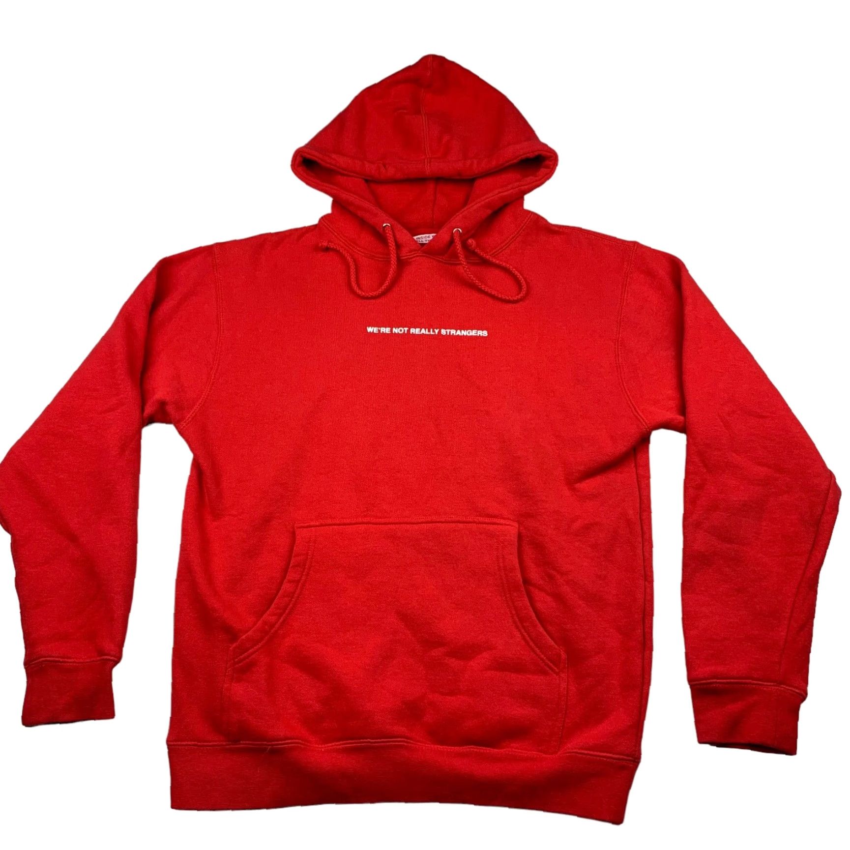 Vintage Inside We're All The Same Men's Hoodie Sweatshirt Pullover Red Small Size US S / EU 44-46 / 1 - 2 Thumbnail