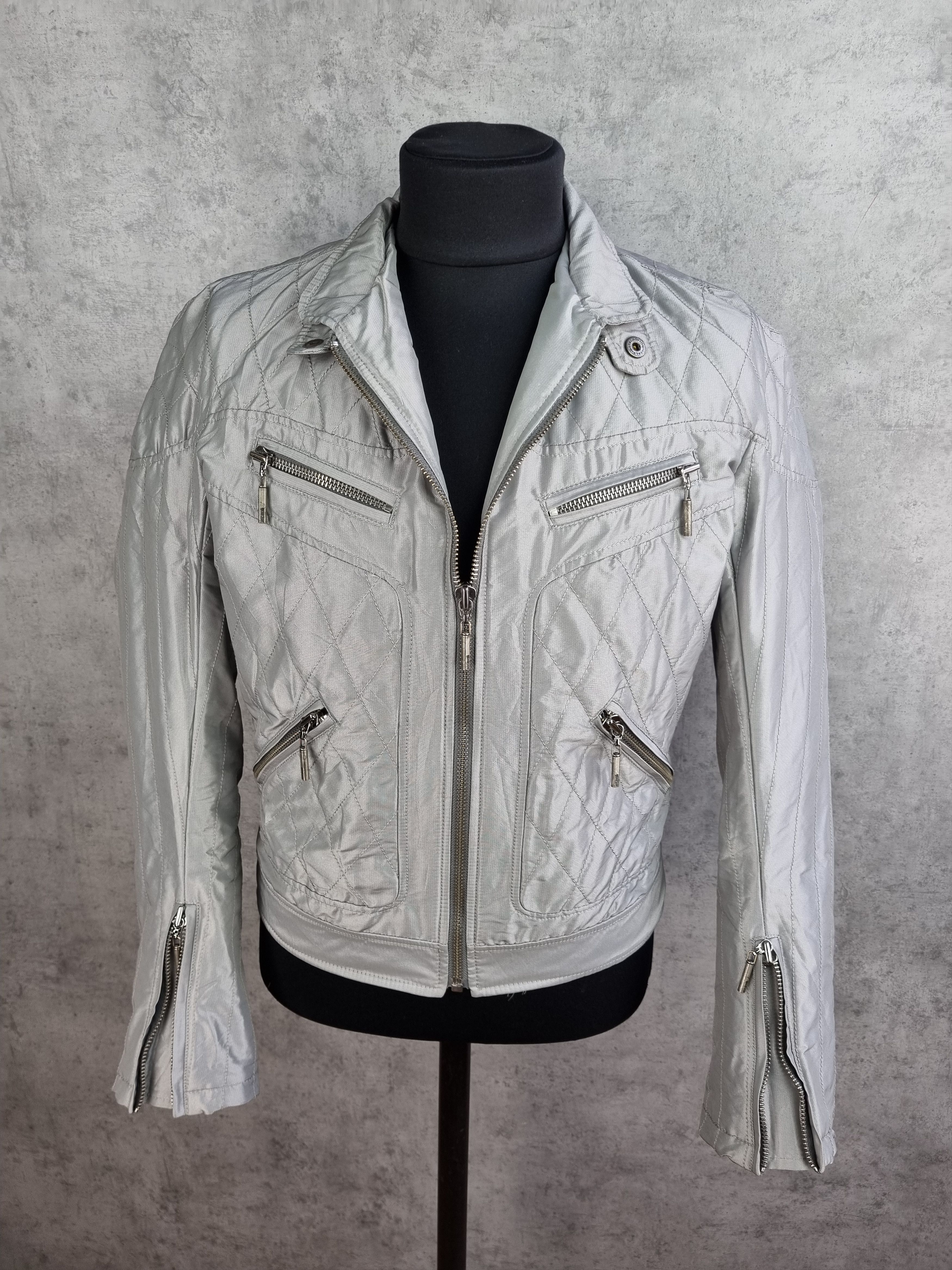 Just Cavalli × Roberto Cavalli Roberto CAVALLI Metallic Astronaut Design like HELMUT LANG Size US M / EU 48-50 / 2 - 1 Thumbnail