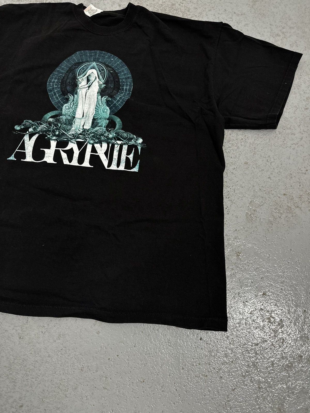 Band Tees Agrypnie Dark Death Metal Ihr Seid Weiter Nichts Als Asche Size US XXL / EU 58 / 5 - 6 Thumbnail