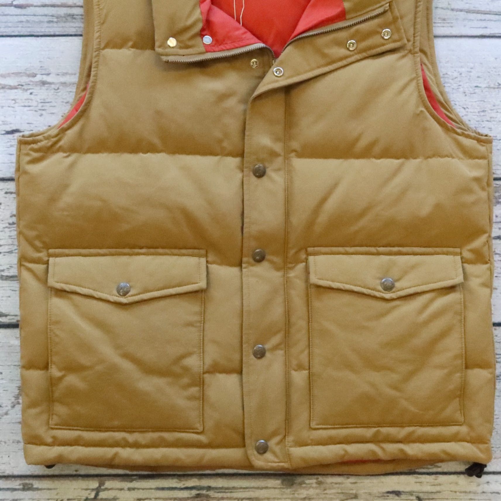 Vintage VINTAGE Oregonian Outfitters Quilted Puffer Vest Men M Khaki Vest 70s? Size US M / EU 48-50 / 2 - 3 Thumbnail