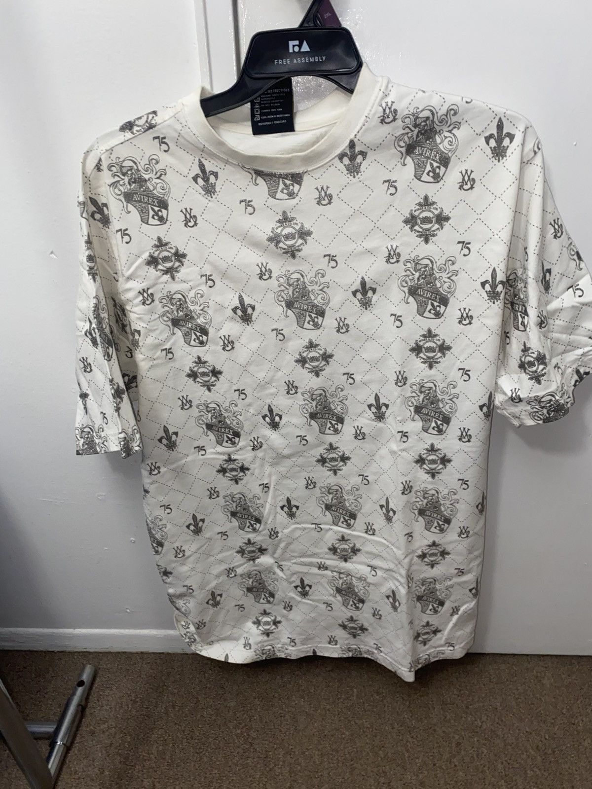 Avirex Vintage Avirex White Tee XXL Size US XXL / EU 58 / 5 - 4 Thumbnail