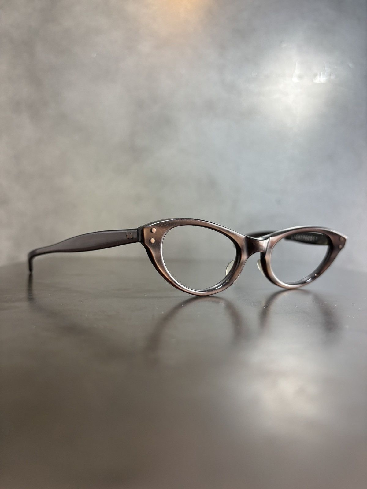American Optical 1960s American Optical Eyeglasses Frame 50s True Vintage Cat Size ONE SIZE - 12 Thumbnail