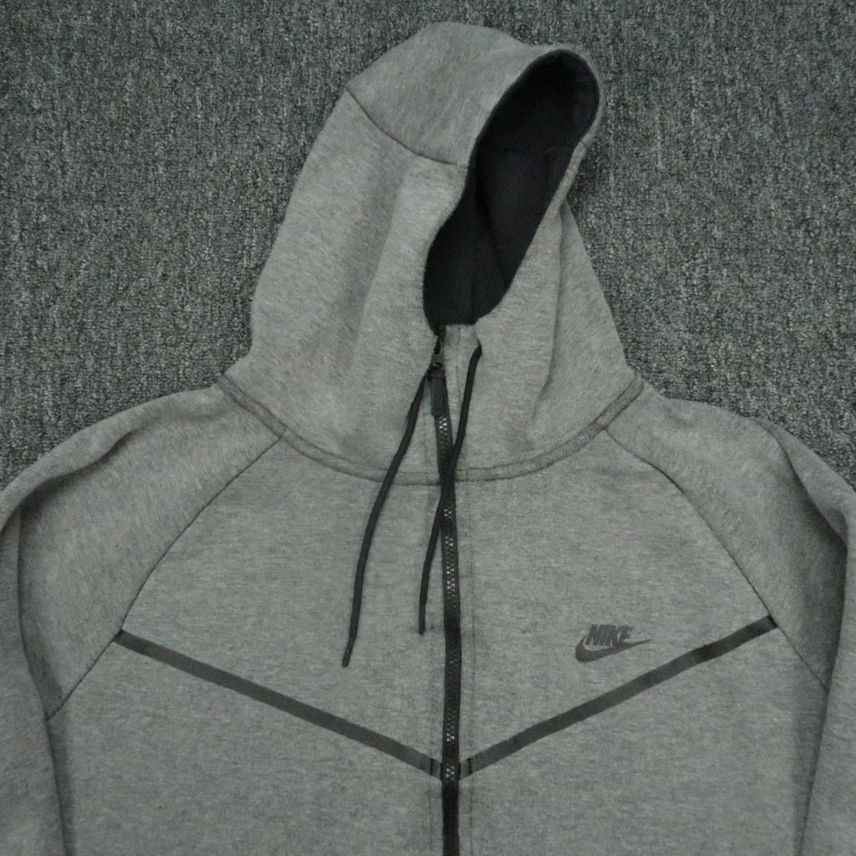 Nike Nike Hoodie Mens XXL Gray NSW Tech Fleece Windrunner Full Zip Hooded Jacket 2XL Size US XXL / EU 58 / 5 - 2 Thumbnail