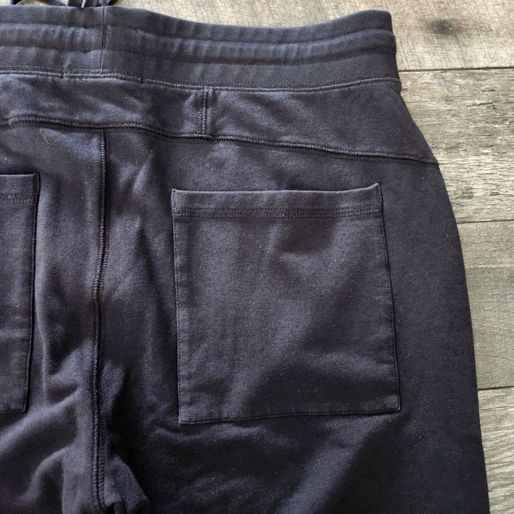 Vintage Greyson Sweatpants Joggers Mens Large Black Fleece Drawstring Athletic Gym Regular Straight Pockets Logo Size US 33 - 7 Thumbnail