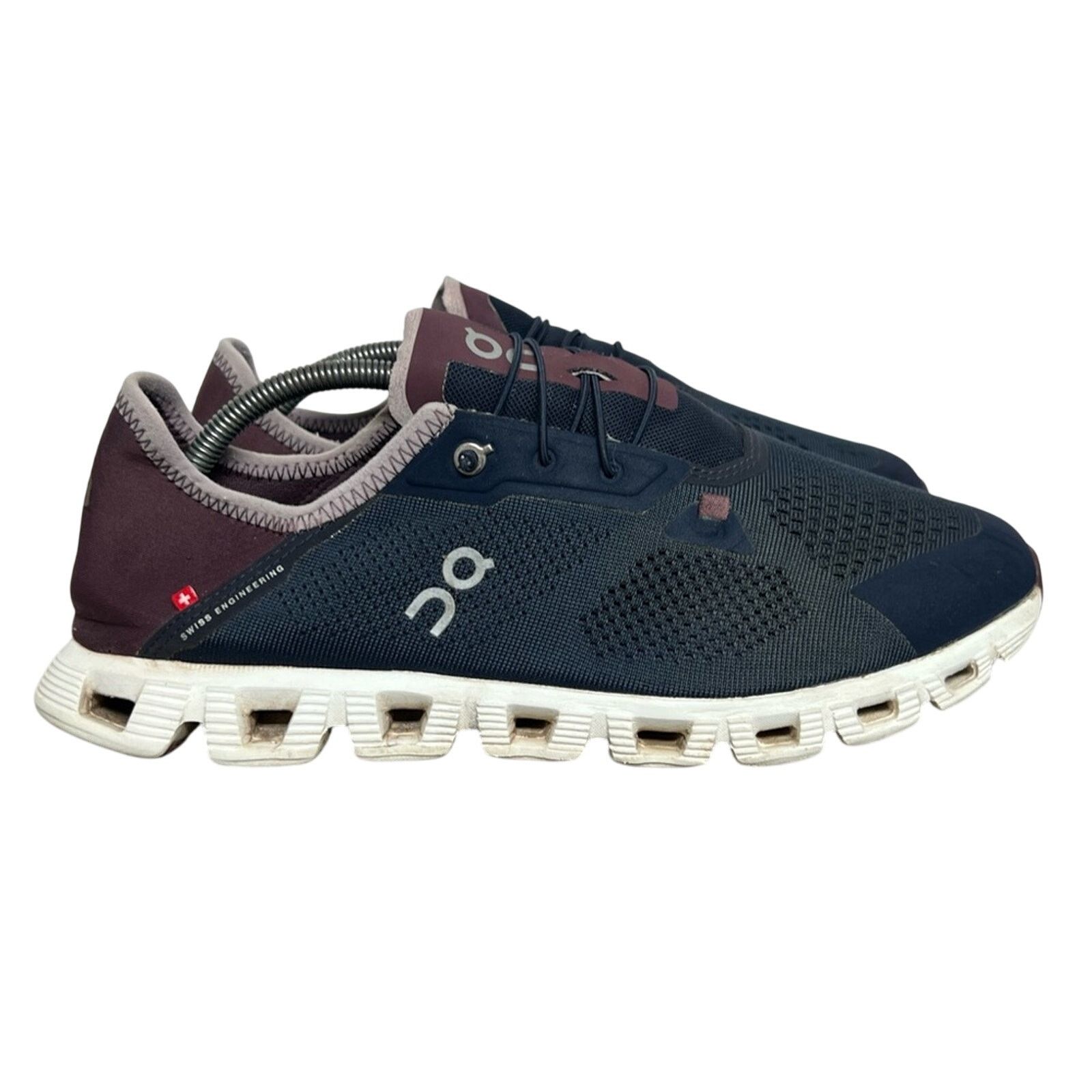 On On Running Cloud 5 Coast Midnight Mulberry Mens Shoes Size US 10.5 / EU 43-44 - 2 Thumbnail