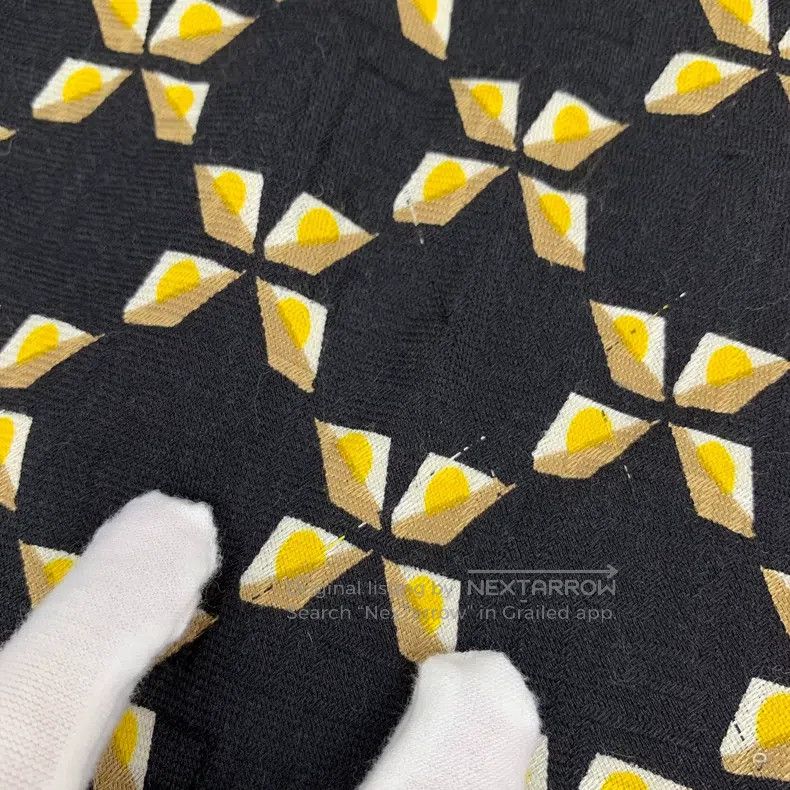 Other Fendi Colorblock Geometric Pattern Printed Silk Shawl Jack Size M / US 6-8 / IT 42-44 - 8 Thumbnail