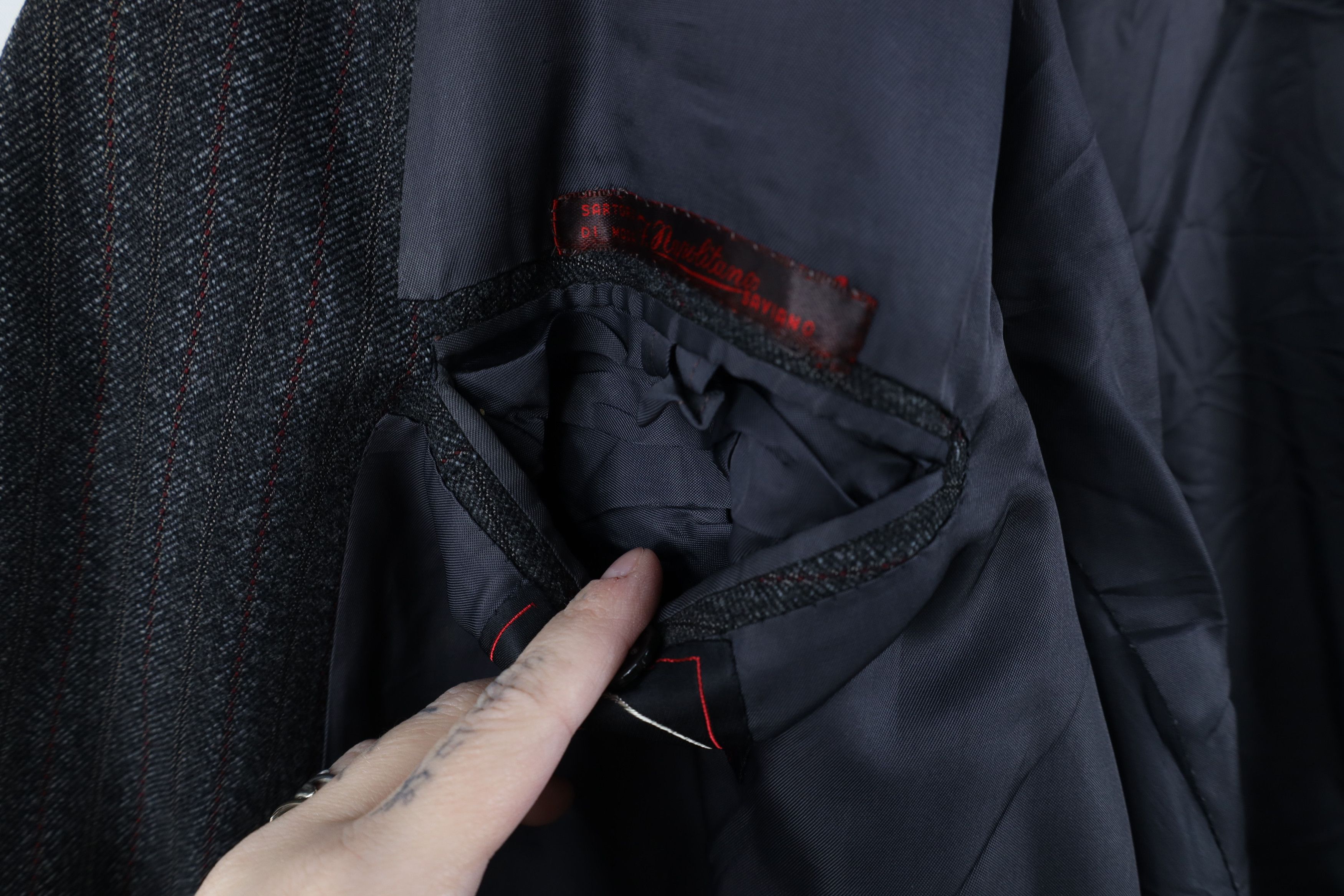 Vintage Vintage 50s Rockabilly Heavyweight Jacket Sport Coat USA Size US XXL / EU 58 / 5 - 12 Thumbnail