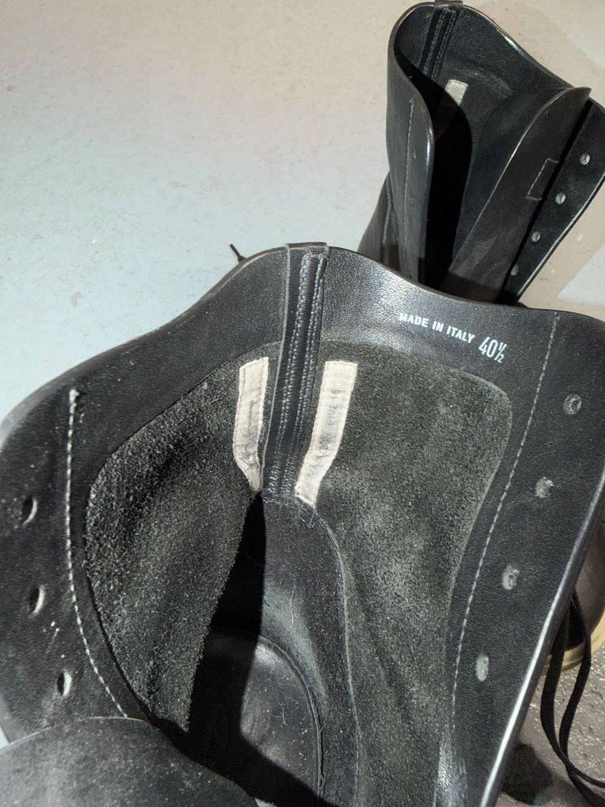 Rick Owens Rick Owens Mastodon Leather High Sneakers Size US 10.5 / IT 40.5 - 6 Thumbnail