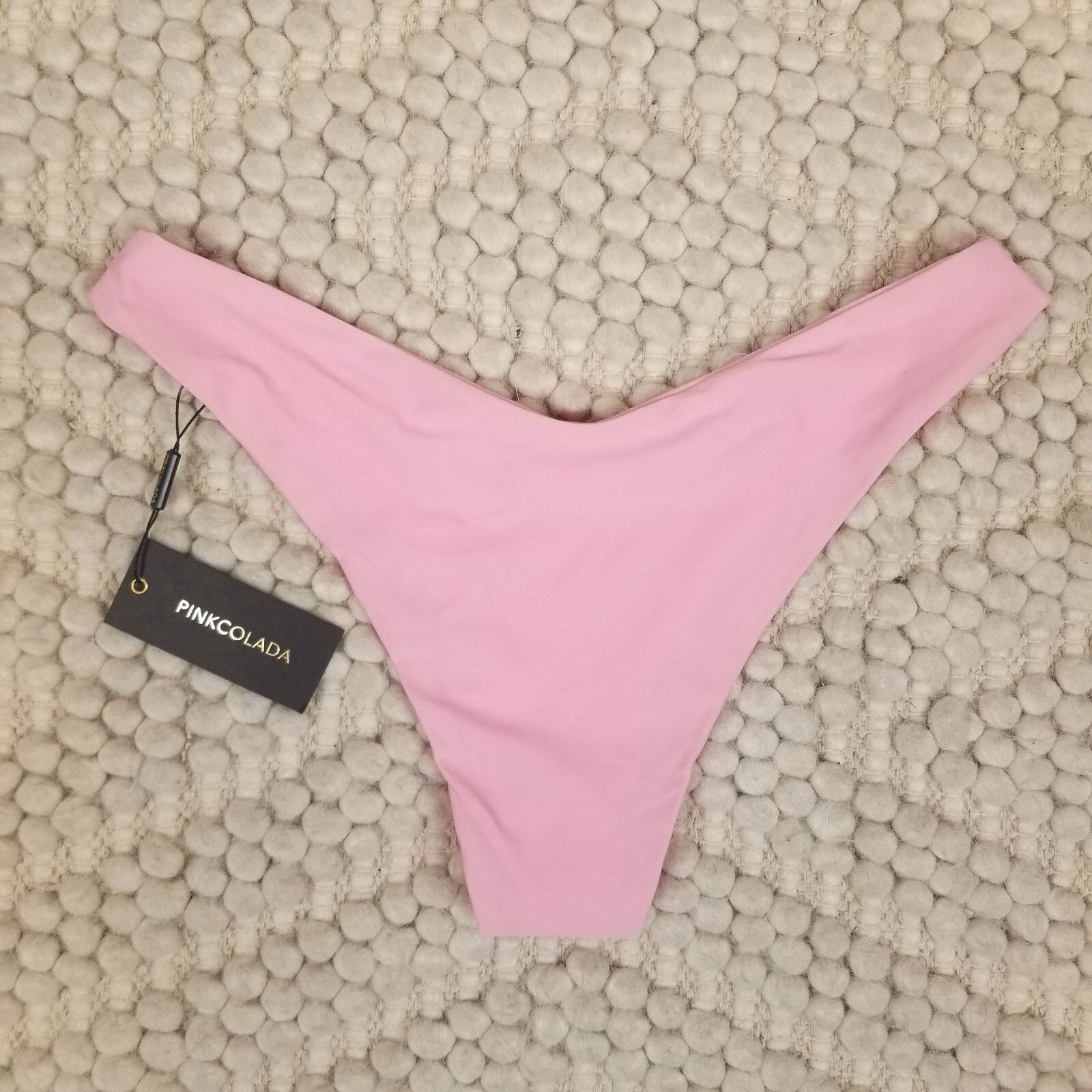Other NWT PinkColada Bikini Bottoms Bubblegum Pink Sz XL Size ONE SIZE - 2 Thumbnail