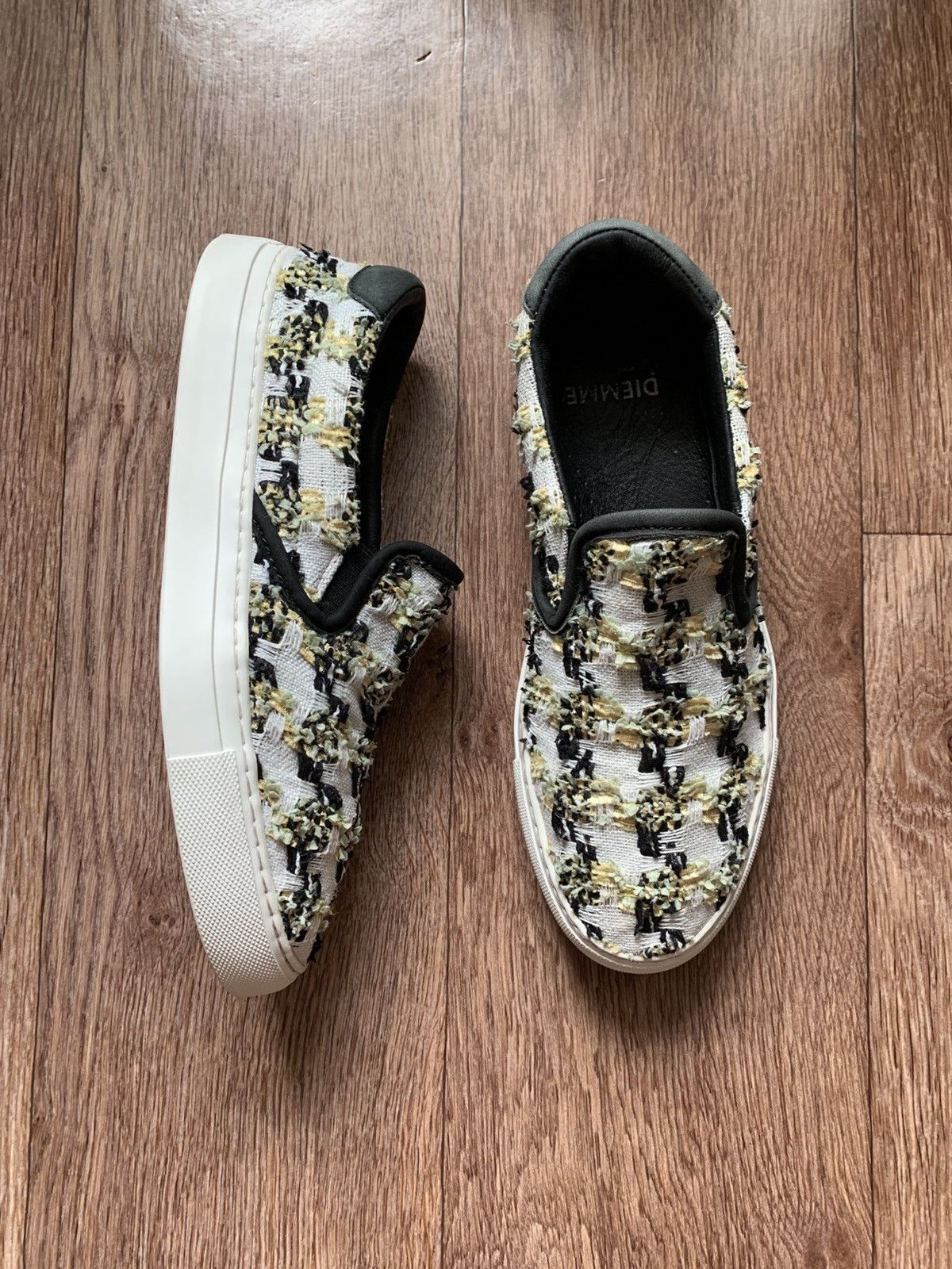 Designer × Diemme Diemme Leather Garda Slip-on Sneakers Prada style Size US 7.5 / EU 40-41 - 3 Thumbnail