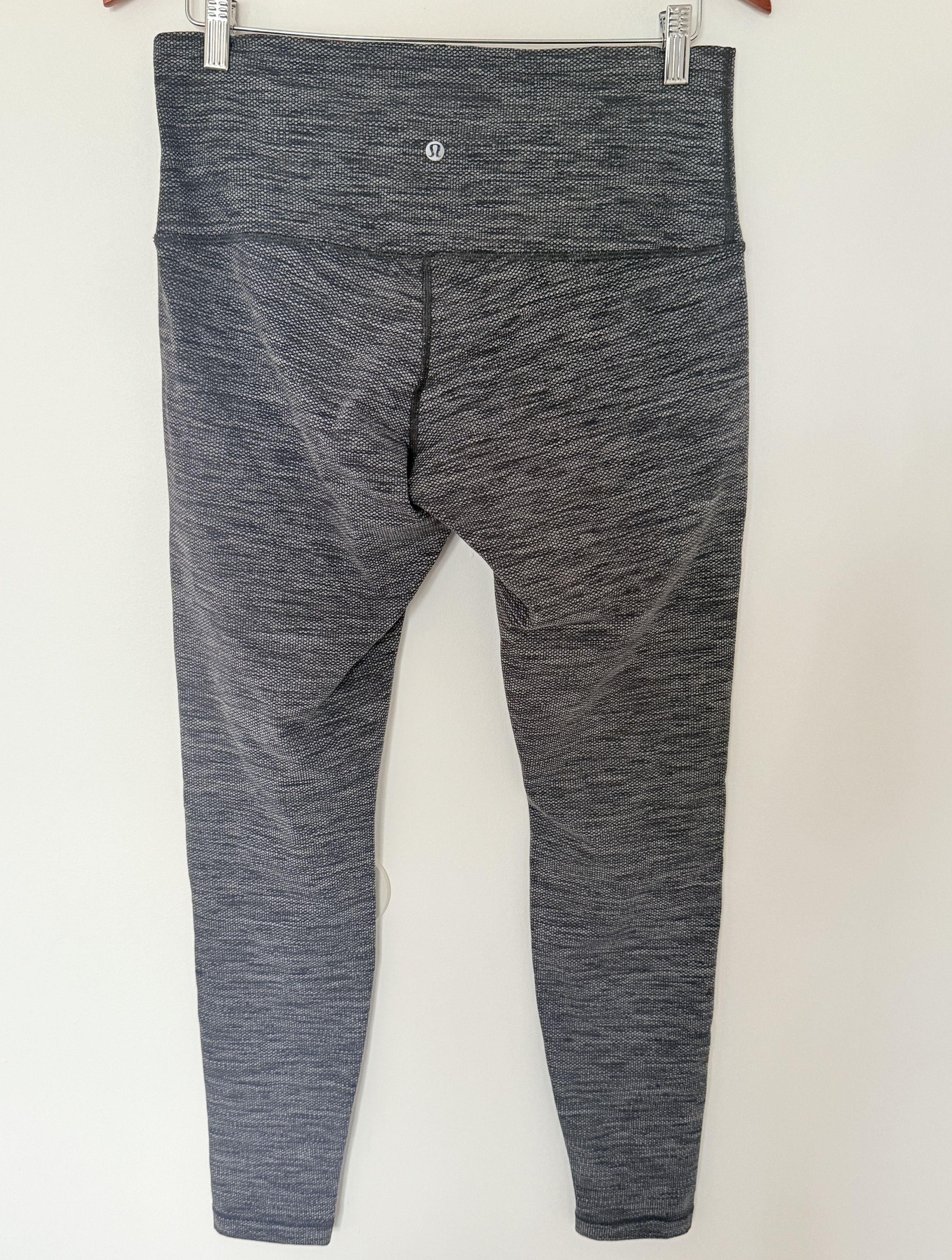 Lululemon Lululemon Wunder Under Hi Rise Diamond Jacquard Yoga Pant Size 34" / US 12 / IT 48 - 3 Thumbnail