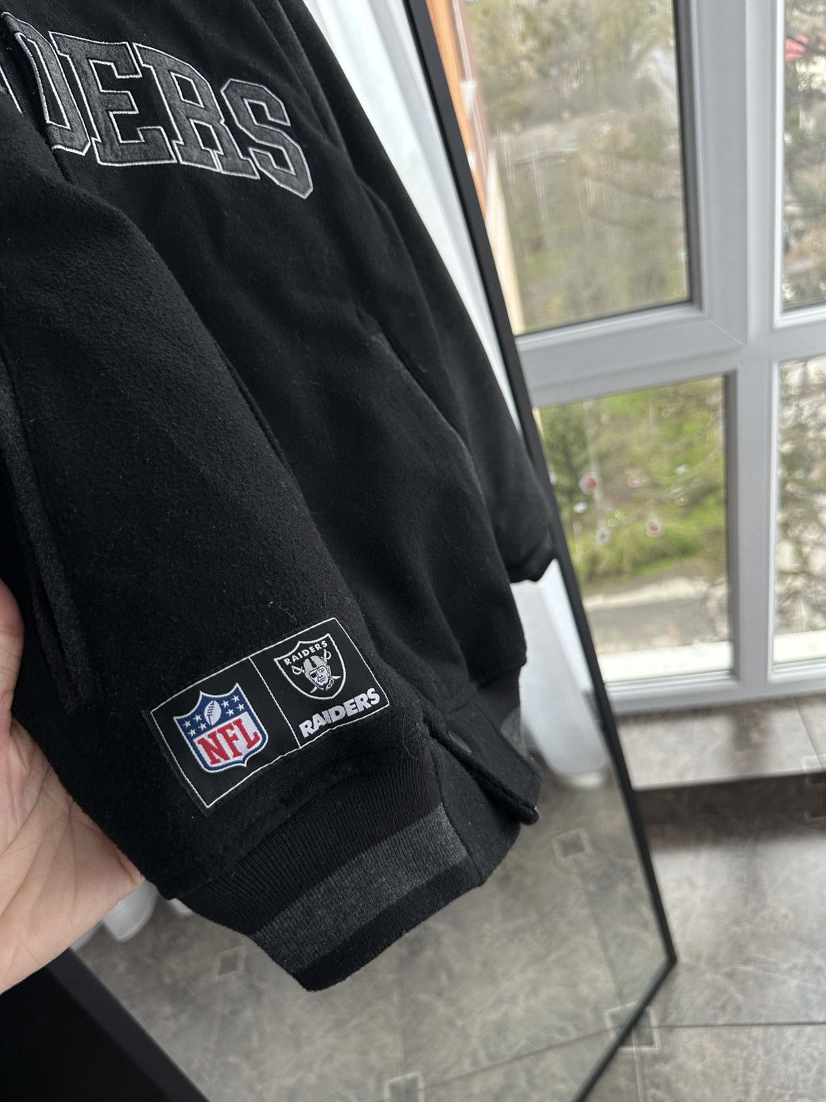 NFL × Vintage Vintage Oakland Raiders NFL Varsity Bomber Jacket Size US S / EU 44-46 / 1 - 5 Thumbnail