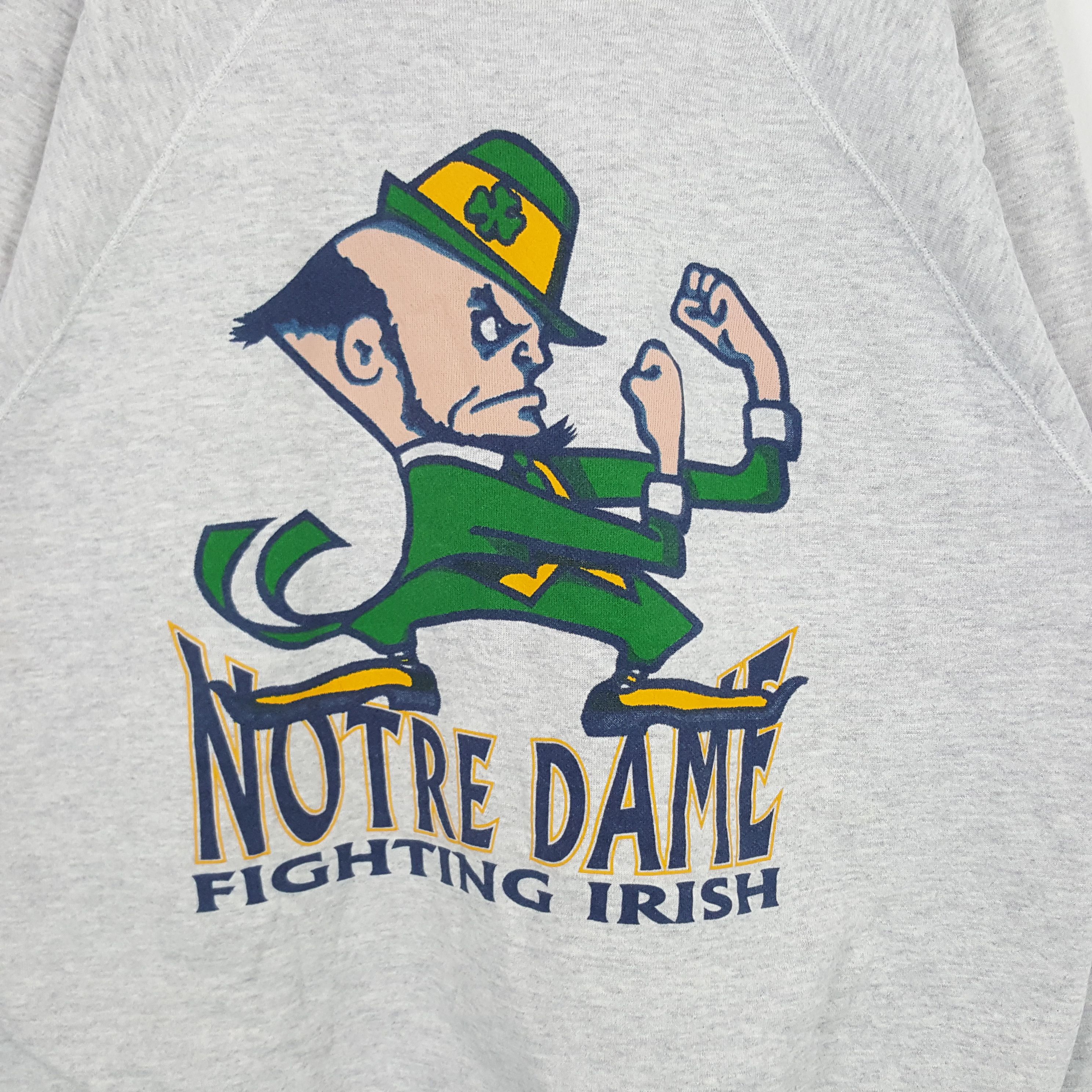 NFL × Vintage Vintage Notre Dame Fighting Irish NFL Sport Style Sweatshirt Size US L / EU 52-54 / 3 - 2 Thumbnail