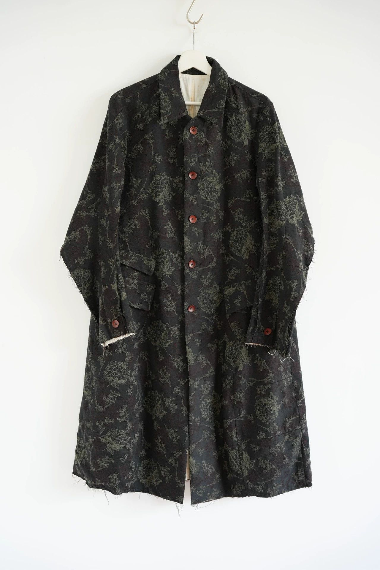 Other PengTai 20AW Plant Dyed Jacquard Linen Cotton Coat Size US M / EU 48-50 / 2 - 1 Thumbnail