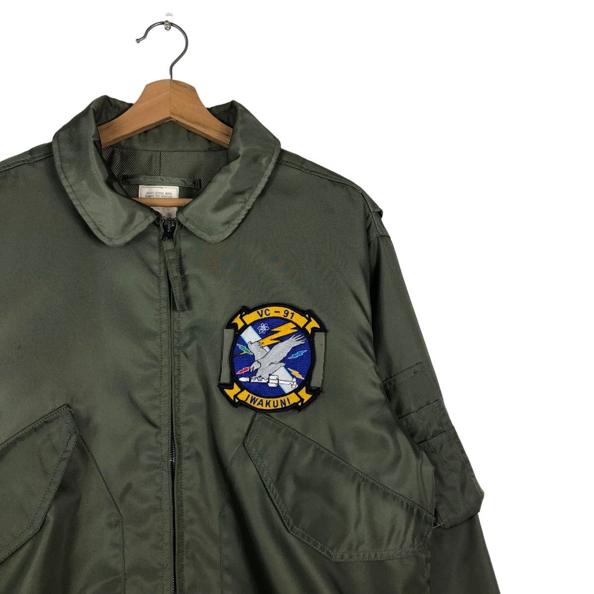 Vintage 🔥VINTAGE BOMBER JACKET FLY HOUSTON CO BUZZ RICKSONS Size US L / EU 52-54 / 3 - 8 Thumbnail
