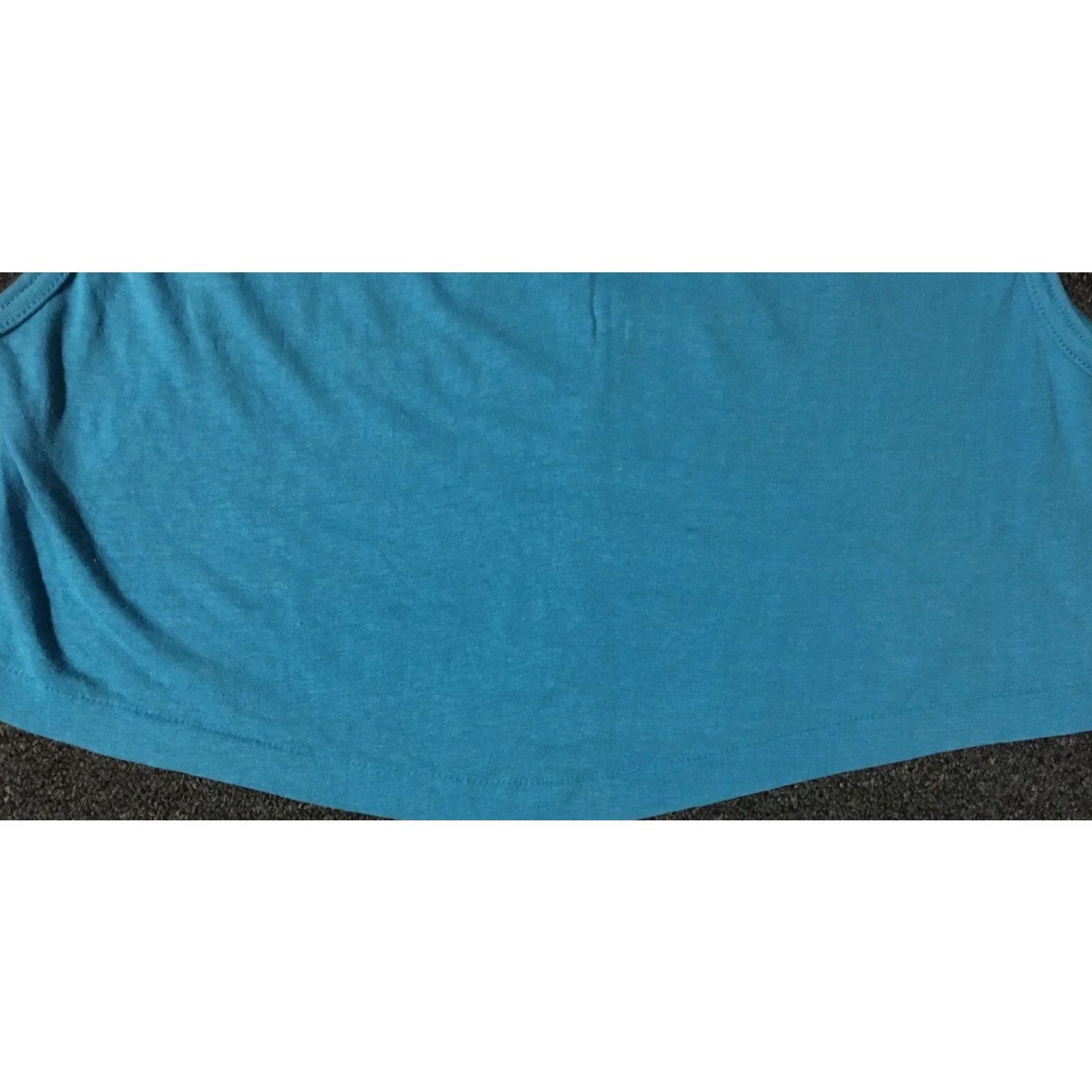 Vintage Vtg 80s Surf Faded Cropped Sleeveless Shirt L USA Blue Size L / US 10 / IT 46 - 6 Thumbnail
