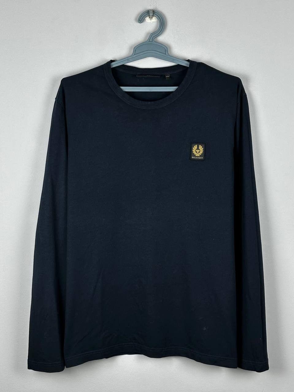 Belstaff Belstaff Basic Cotton Logo Long Sleeve T Shirt Size US XXL / EU 58 / 5 - 2 Thumbnail