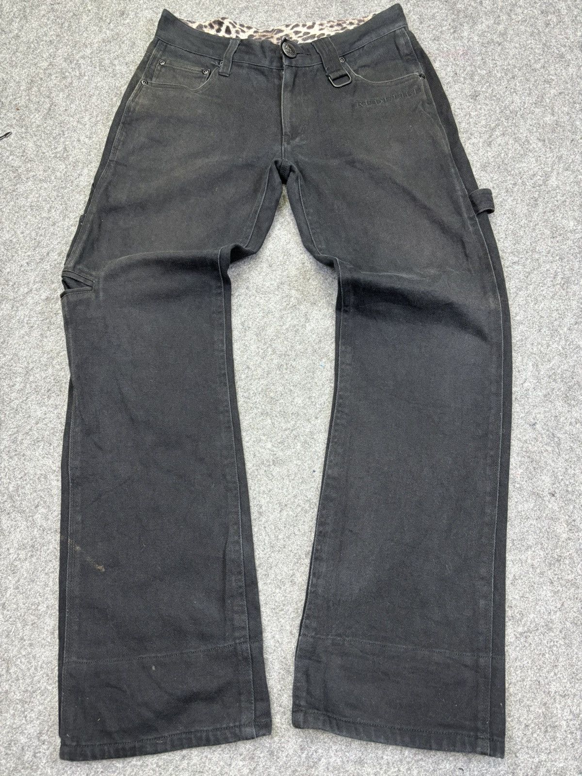 Japanese Brand 💥Insane Style💥Archival Xfrm Japan Half Cargo Denim F855 Size US 30 / EU 46 - 21 Thumbnail