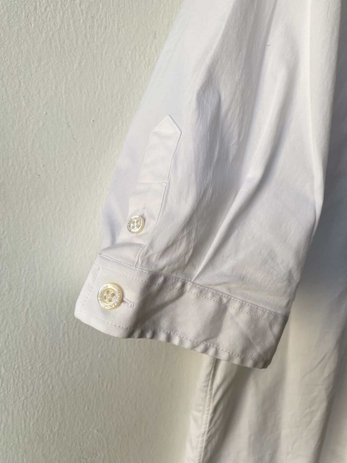 Alexander McQueen Alexander McQueen Stich Logo Button Up Shirt Size US L / EU 52-54 / 3 - 6 Thumbnail