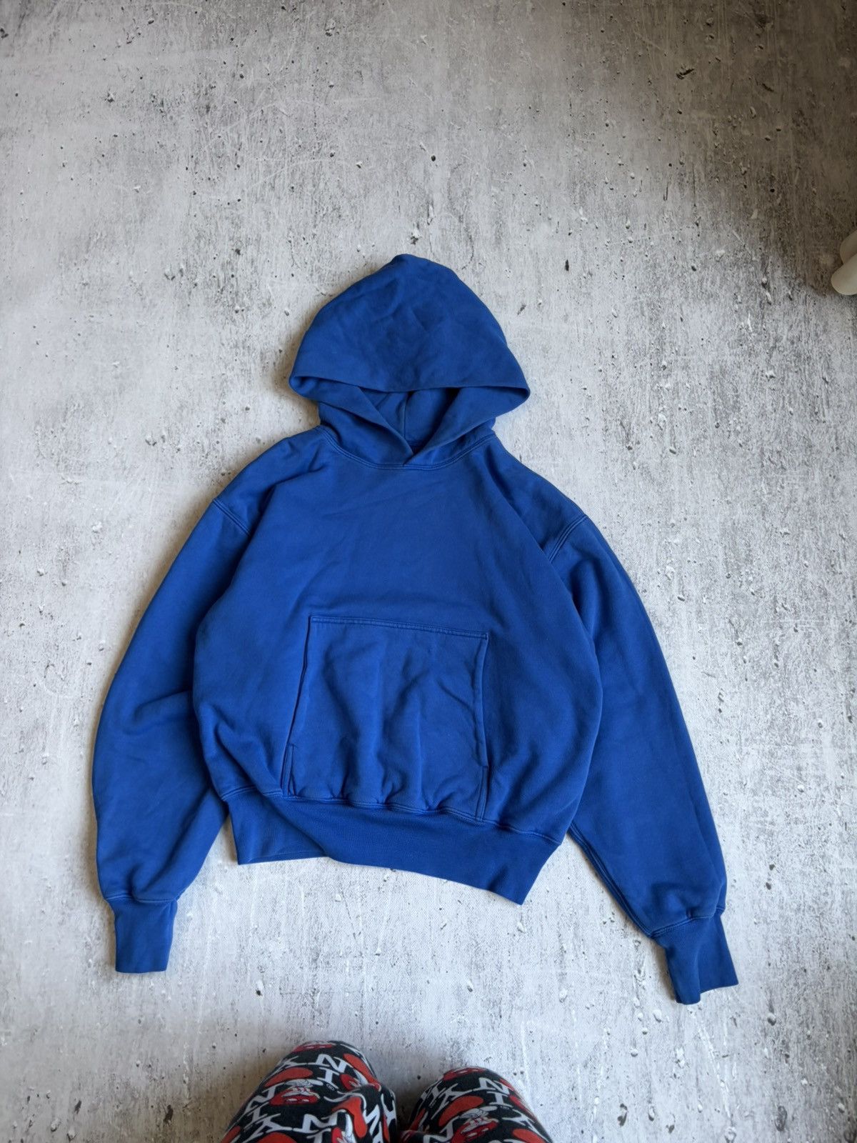 Gap × Yeezy Yeezy gap double layer blue hoodie sweatshirt boxy blank Size US S / EU 44-46 / 1 - 3 Thumbnail