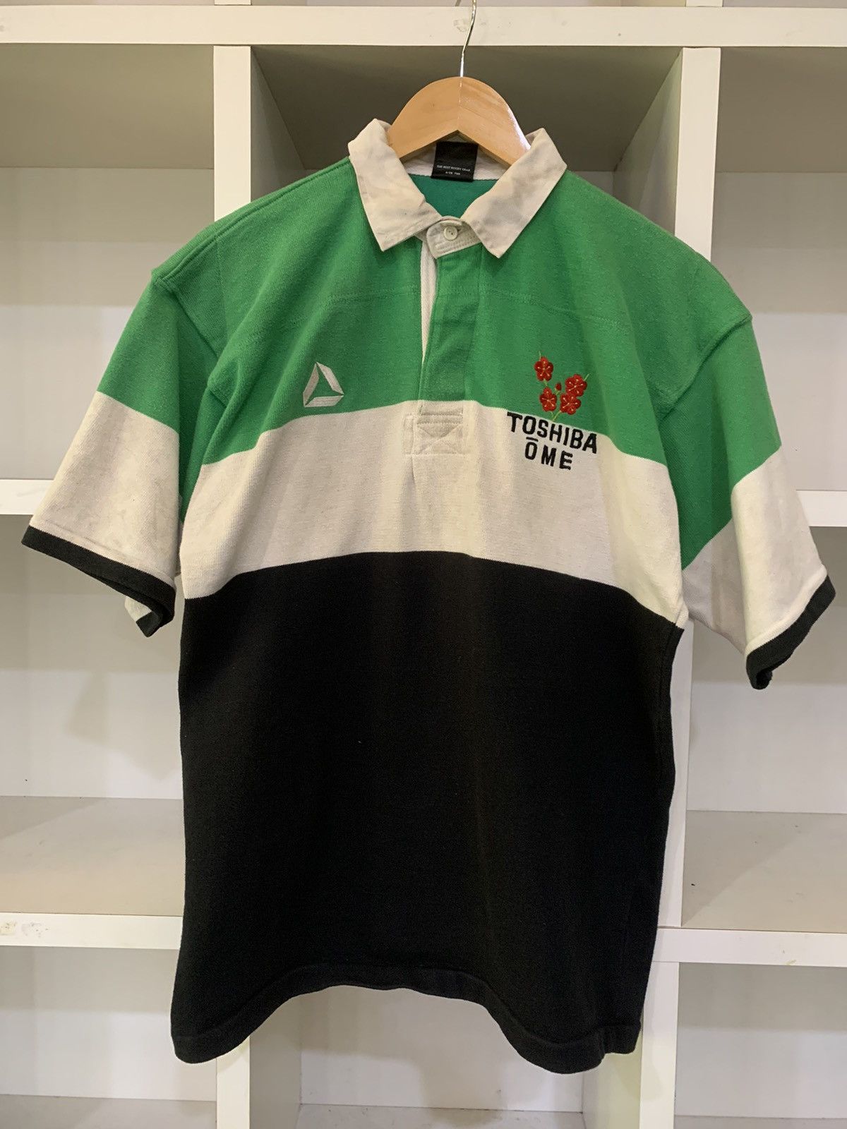 Mizuno Mizuno Toshiba NFL Polo Size US M / EU 48-50 / 2 - 2 Thumbnail