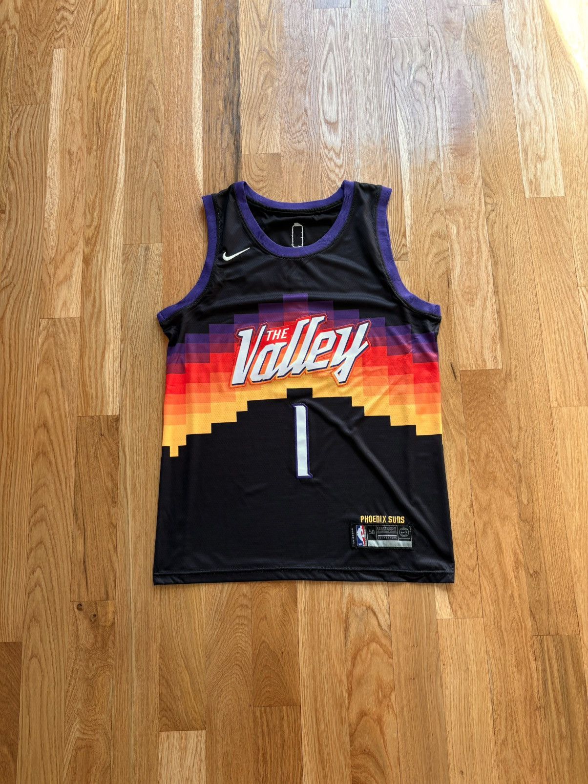 Nike Devin Booker Phoenix Suns The Valley City Jersey 50 L