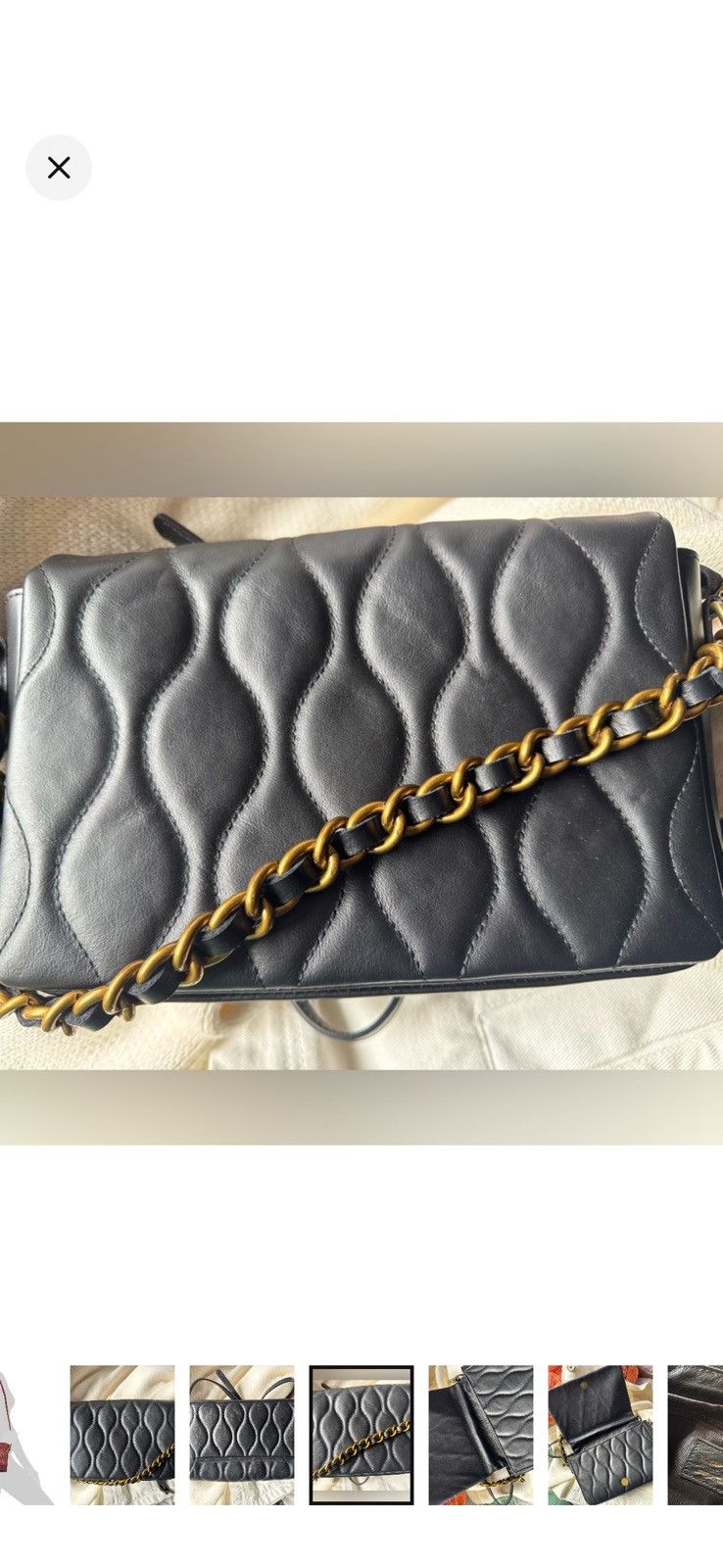 Other ROBERTA ROSSI Made In Italy Leather Crossbody With Chain Size ONE SIZE - 5 Thumbnail