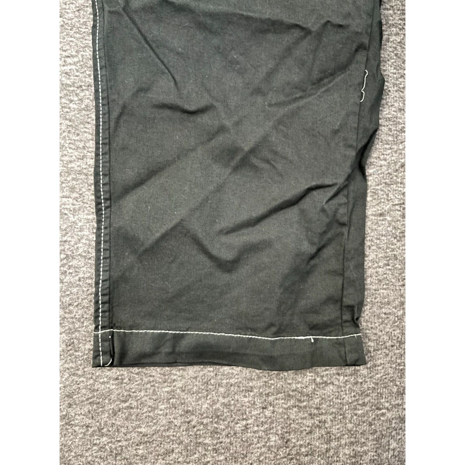 Vintage Unbranded Capri Pants Black 20W Cotton Blend Spandex Capris Women Plus Size 42" / US 20 - 7 Thumbnail