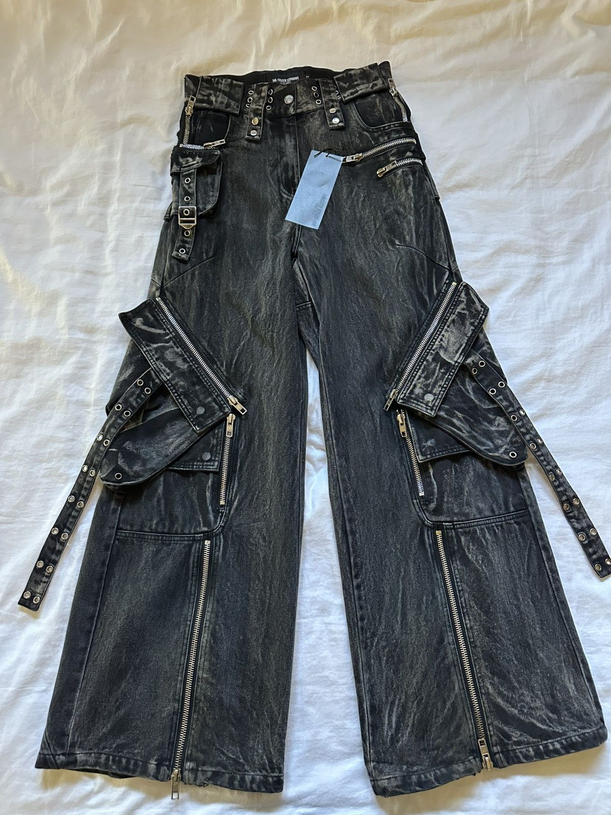 No Faith Studios NO/FAITH STUDIOS BLACK HEAVY CARGO | Grailed