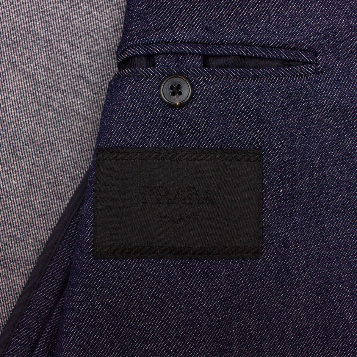 Prada 2.5k$ PRADA Grey Wool Two Buttons Blazer Sport Coat Jacket Size US L / EU 52-54 / 3 - 5 Thumbnail
